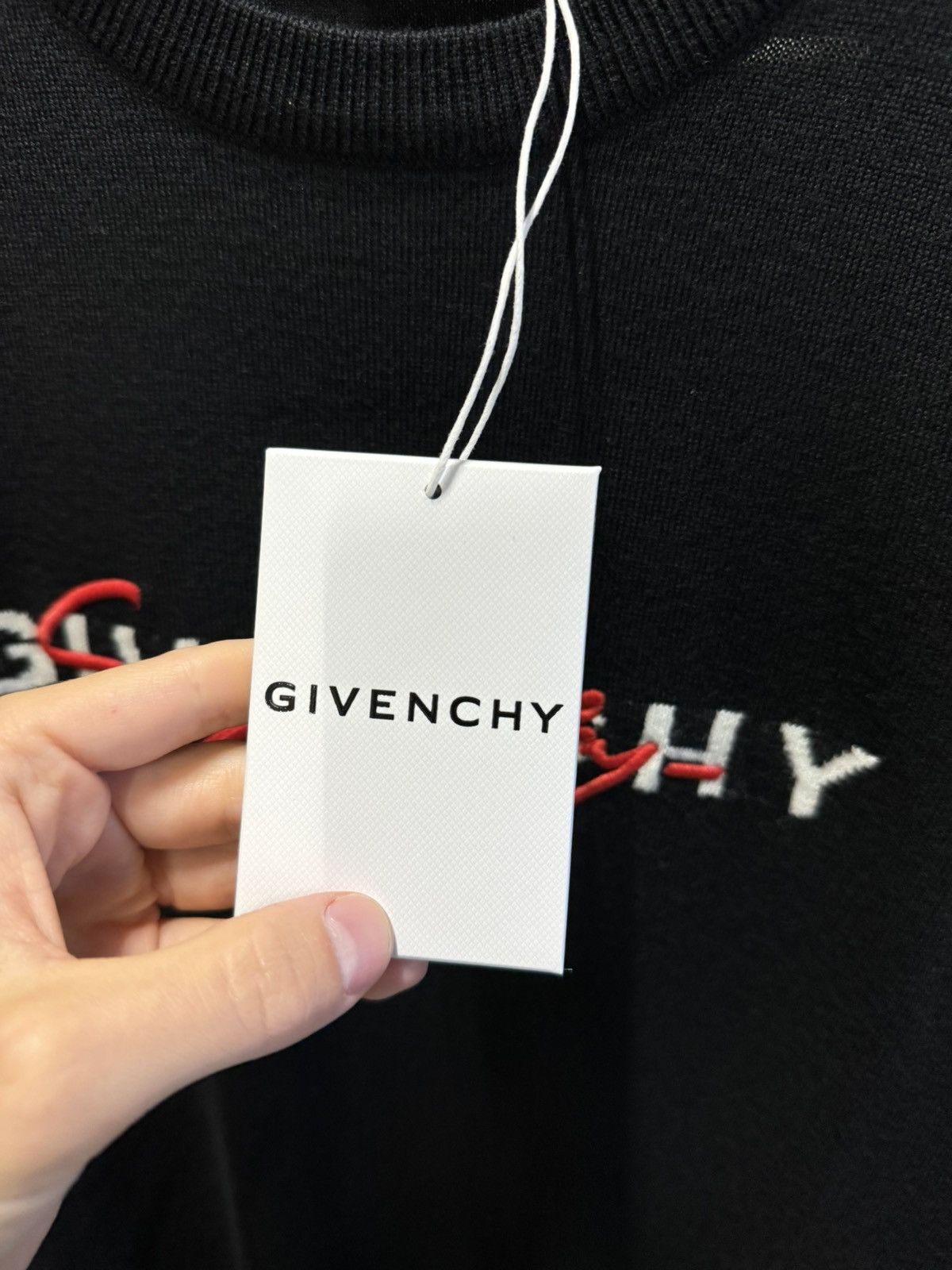 Givenchy Givenchy Signature Logo Sweater NEW 1200$ Size US L / EU 52-54 / 3 - 4 Thumbnail