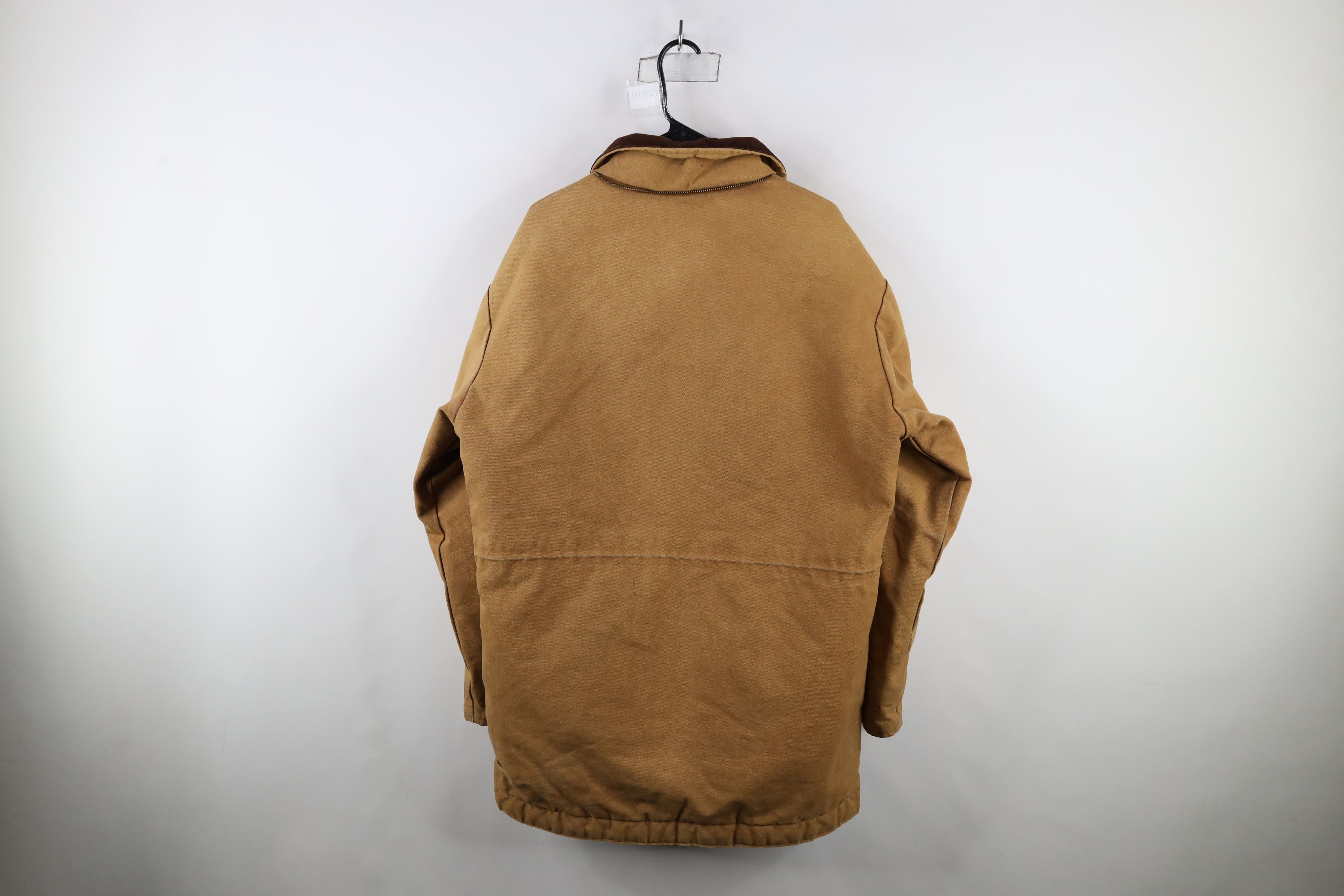 Vintage Vintage 90s Pella Hunting Flannel Lined Canvas Jacket USA Size US M / EU 48-50 / 2 - 13 Thumbnail