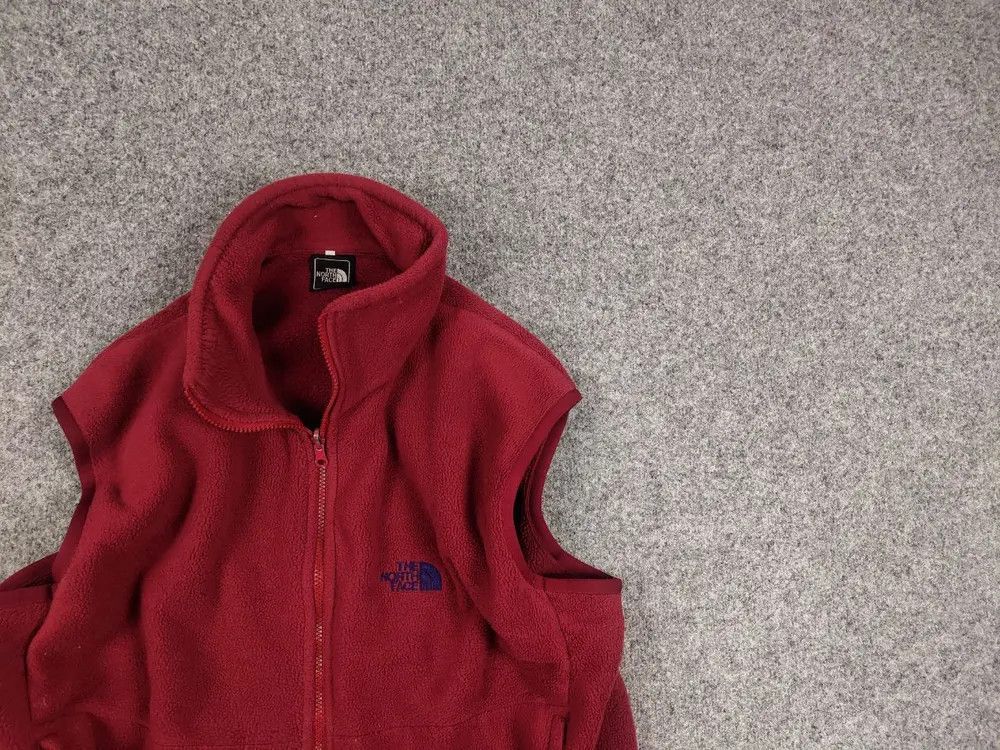 The North Face Vintage 90's The North Face Fleece Armadillo Vest Jacket Size US XL / EU 56 / 4 - 1 Thumbnail