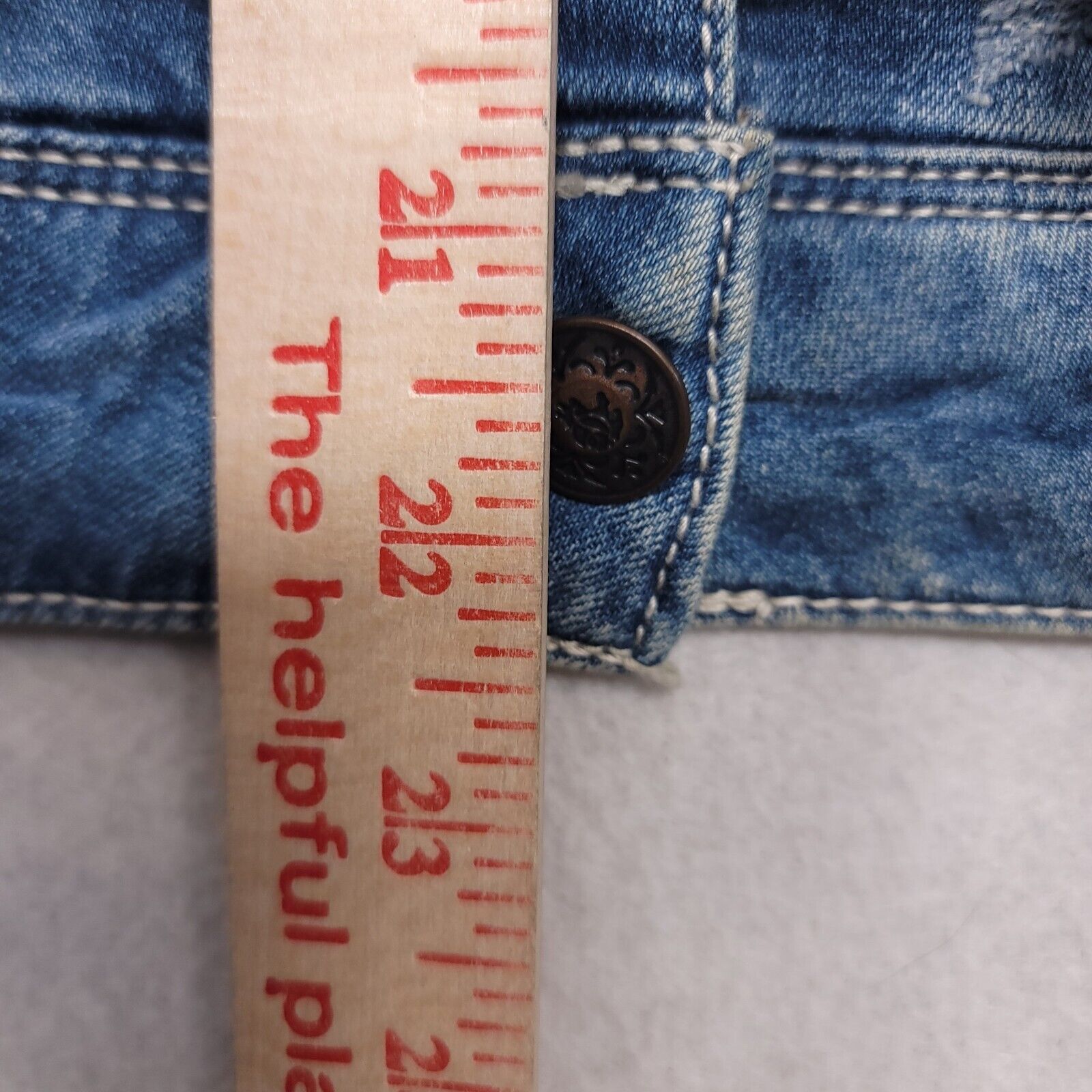 Forever 21 Forever 21 Button Up Denim Jean Jacket Womens Size L Blue Size L / US 10 / IT 46 - 7 Thumbnail