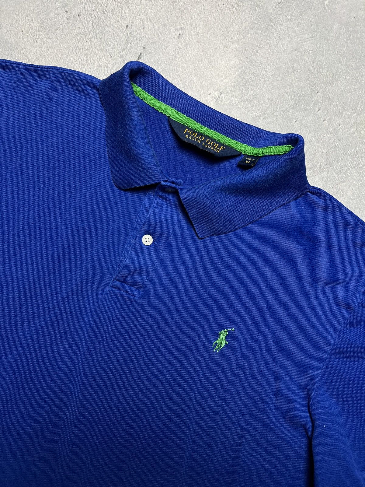Polo Ralph Lauren Vintage Distressed Polo Ralph Lauren Big Logo Polo Tee Size US XL / EU 56 / 4 - 1 Thumbnail