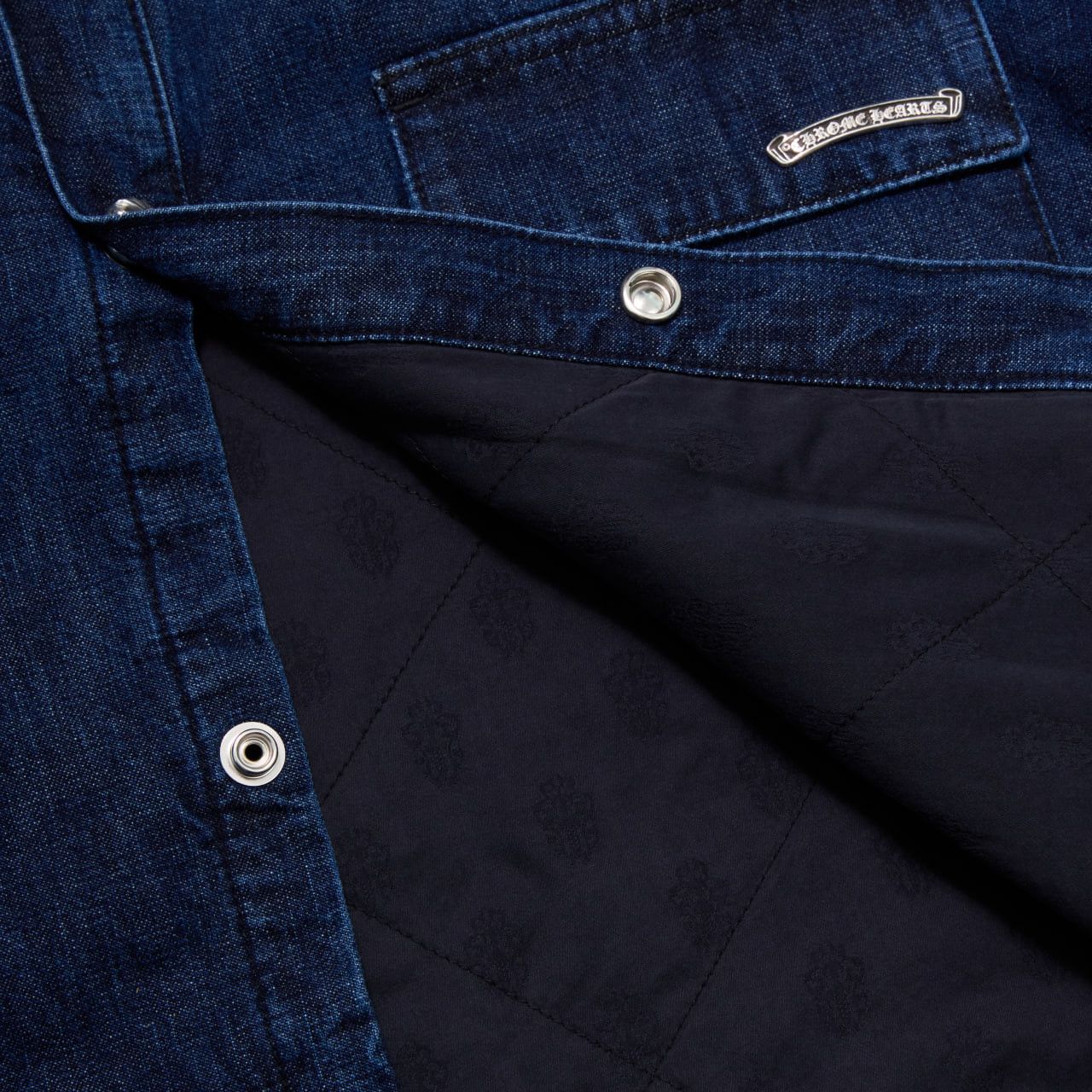 Chrome Hearts CHROME HEARTS Work’n Garage WSH Denim White Print Size US L / EU 52-54 / 3 - 8 Thumbnail