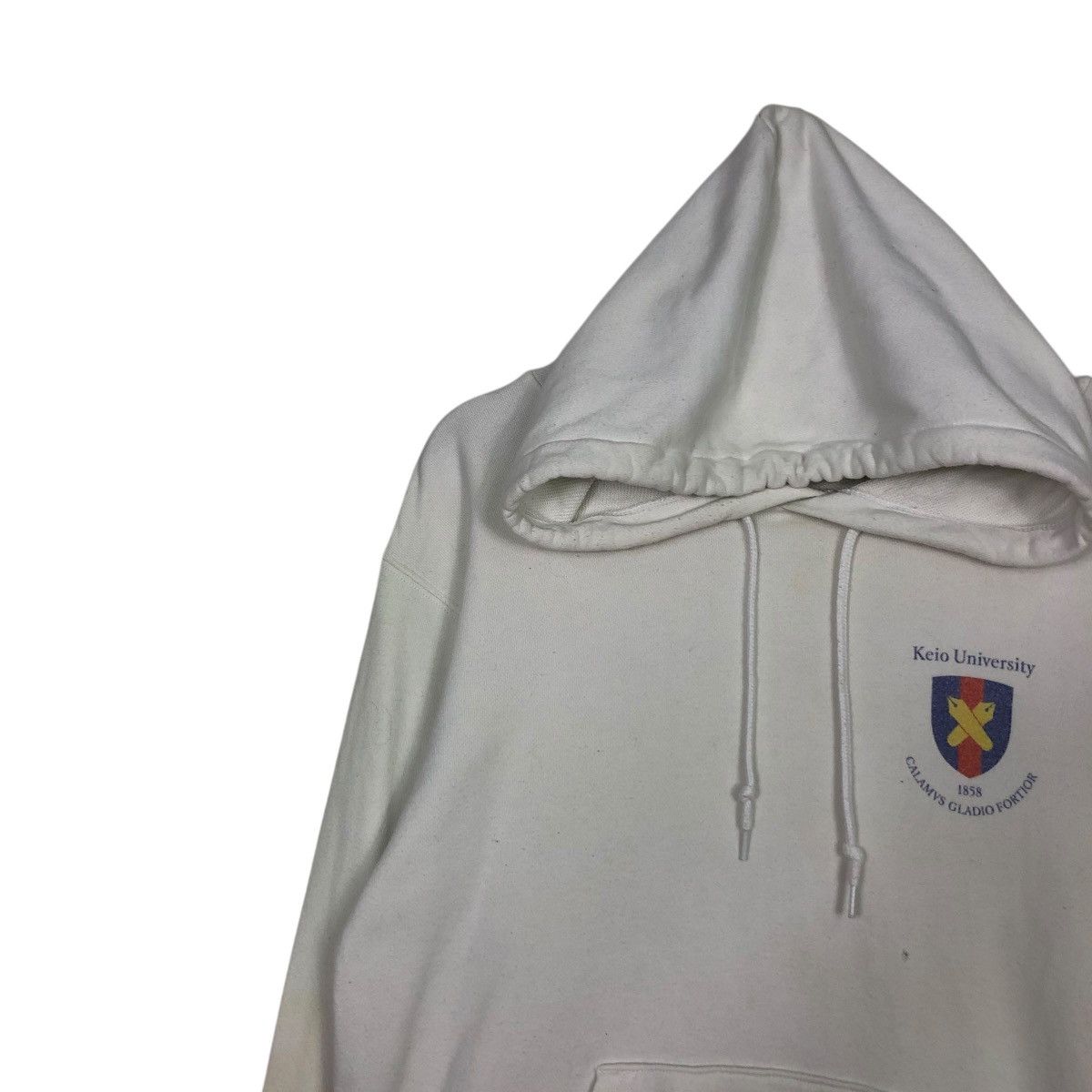 Vintage 🔥VINTAGE HOODIE PULL OVER KEIO UNIVERSITY 1858 BIG LOGO Size US M / EU 48-50 / 2 - 8 Thumbnail
