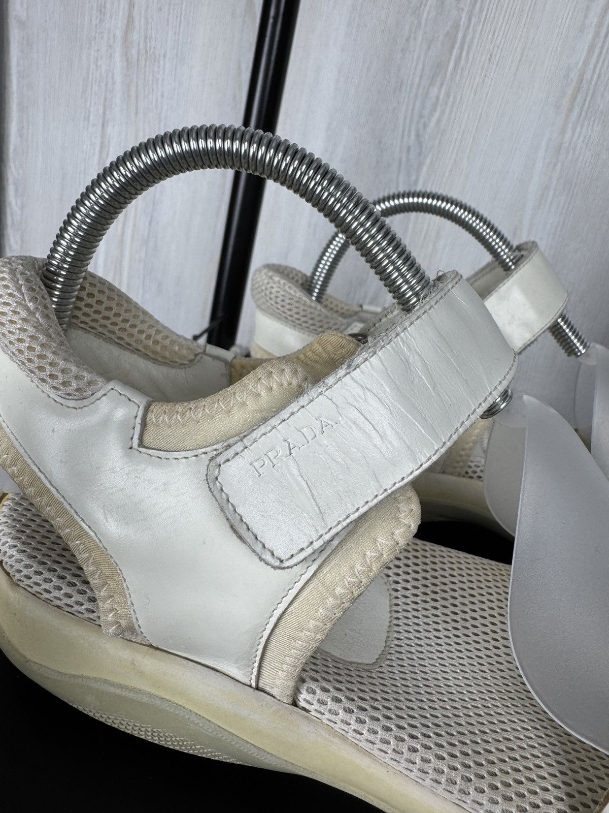 Prada Prada Y2K Early 00s Vibram Sole Tech Sandals Size US 8.5 / IT 38.5 - 5 Thumbnail