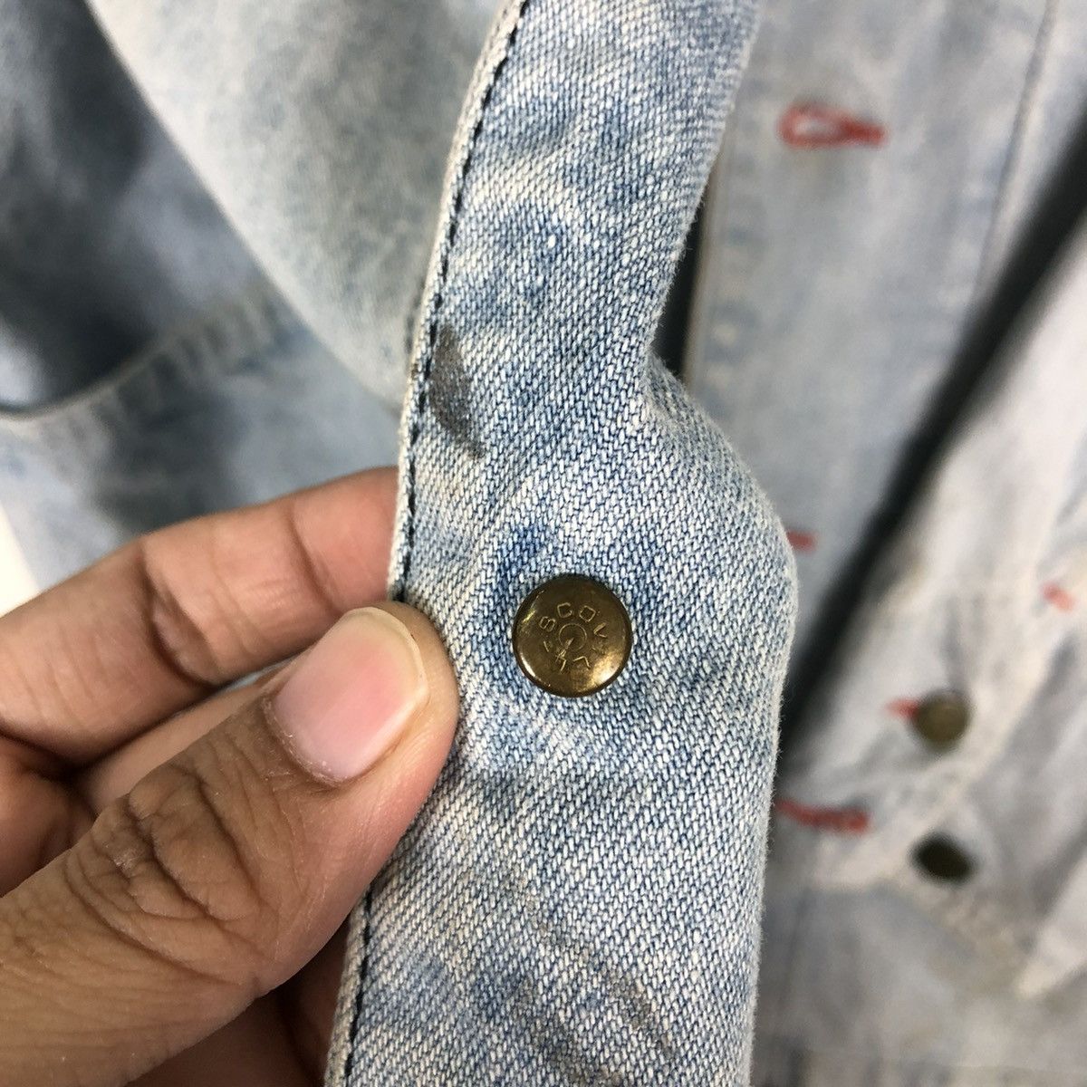 Sugar Cane 🔥VINTAGE DENIM CHORE JACKET SUGAR CANE WESTERN WEAR USA Size US L / EU 52-54 / 3 - 17 Thumbnail