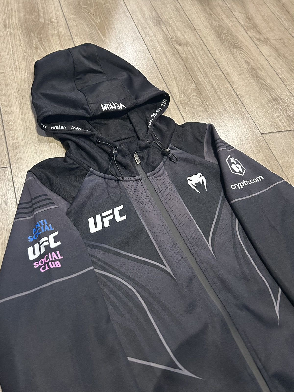 Anti Social Social Club Anti Social Social Club x UFC Venum Walkout Hoodie Size US L / EU 52-54 / 3 - 3 Thumbnail