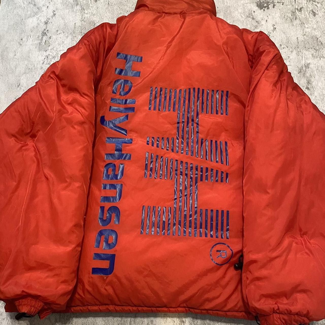 Helly Hansen Red and navy puffer jacket #winterjacket Size 34R - 1 Thumbnail