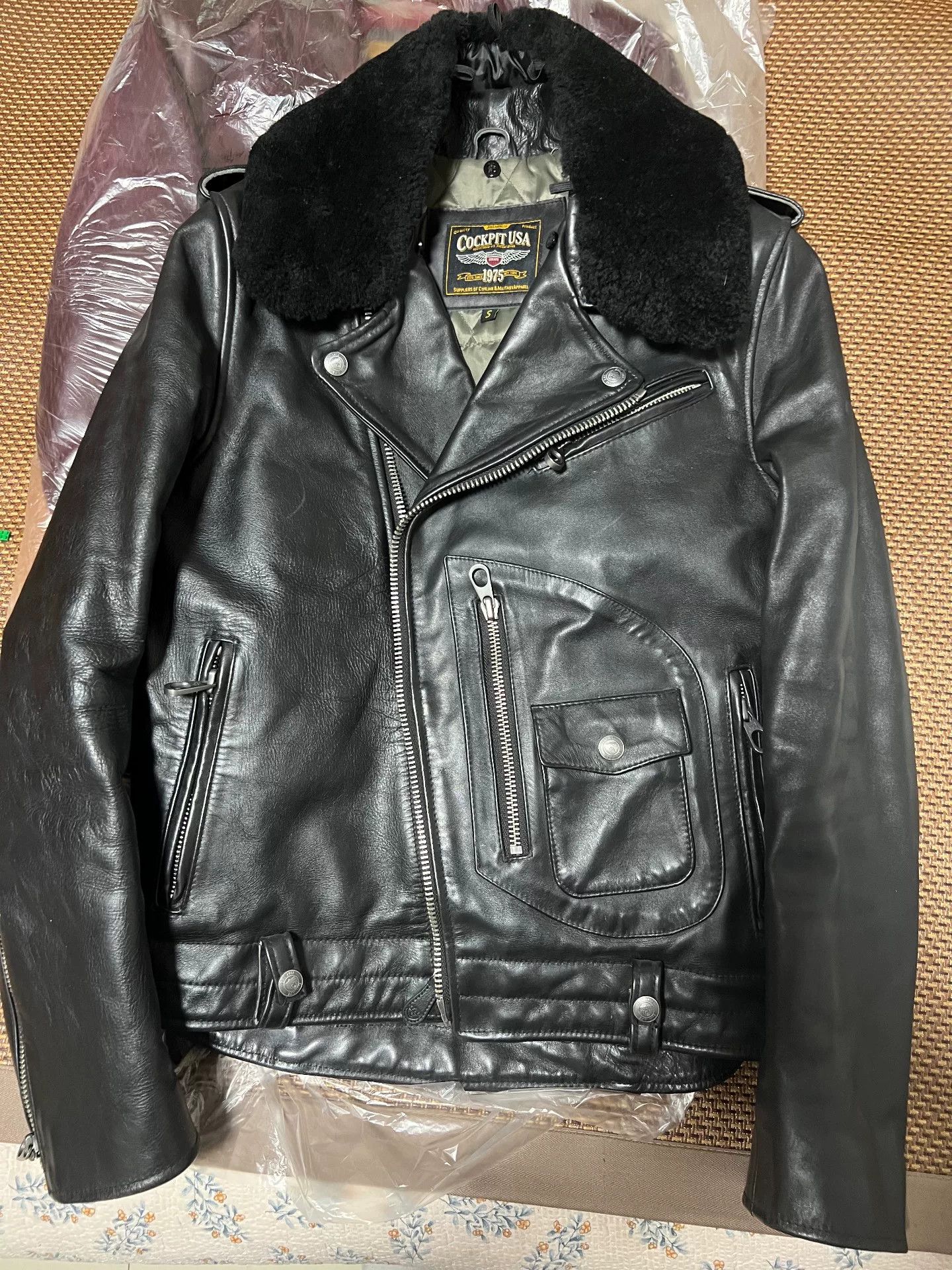 Cockpit USA COCKPIT American Horsehide Leather Jacket Size US S / EU 44-46 / 1 - 1 Thumbnail