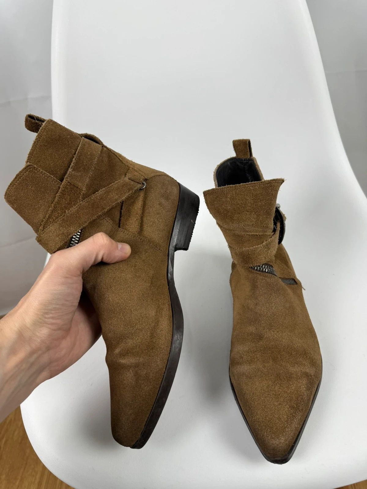 Allsaints Allsaints Suede Boots size 37 Size US 7 / IT 37 - 6 Thumbnail