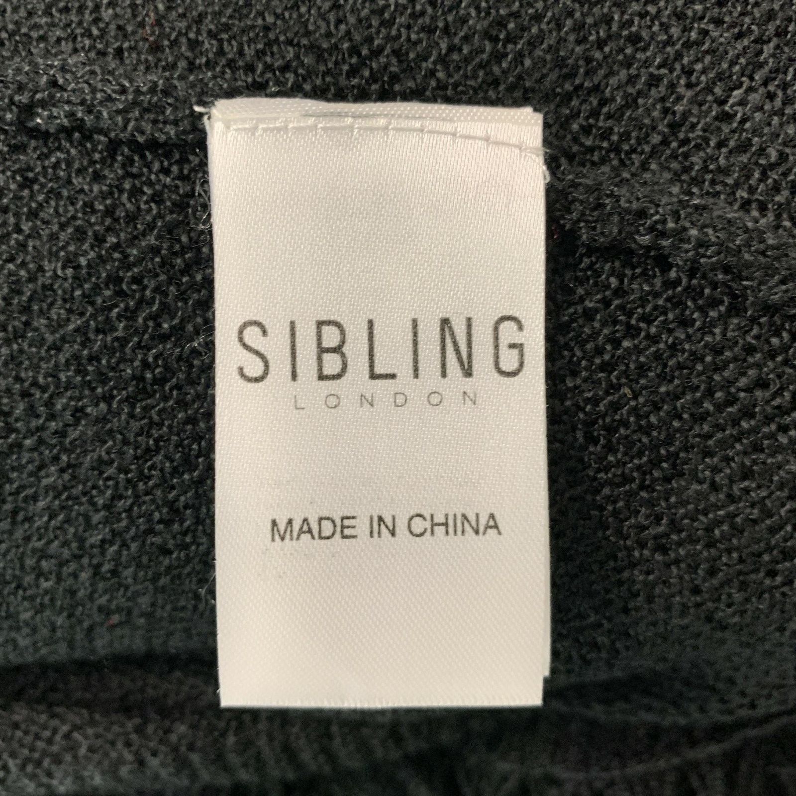 Sibling SIBLING LONDON Black Rayon Knitted Size M Dress Size M / US 6-8 / IT 42-44 - 5 Thumbnail