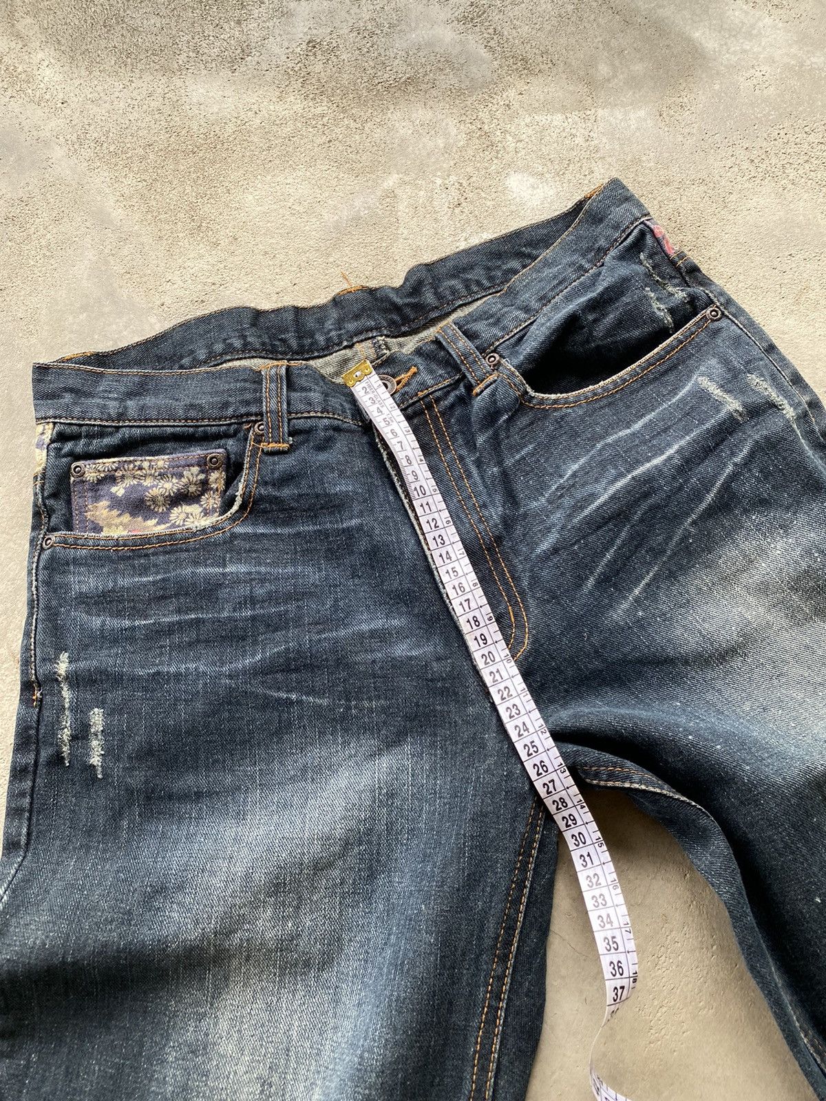 If Six Was Nine × Japanese Brand Vintage Karakuri Japanese Denim Jeans Size US 32 / EU 48 - 15 Thumbnail