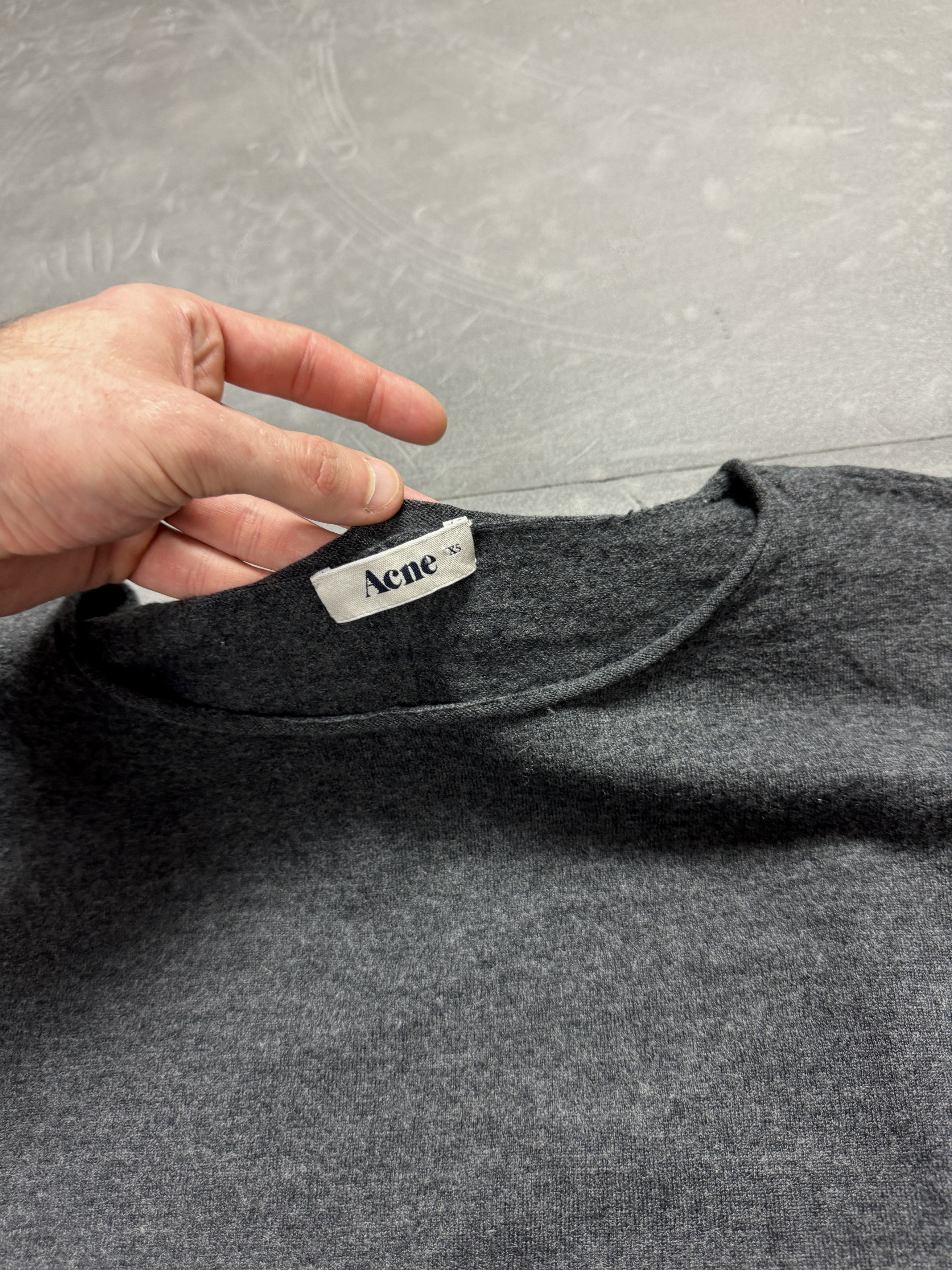 Acne Studios × Vintage Acne sweater T-shirt merino wool vintage retro 90s Size XS / US 0-2 / IT 36-38 - 7 Thumbnail