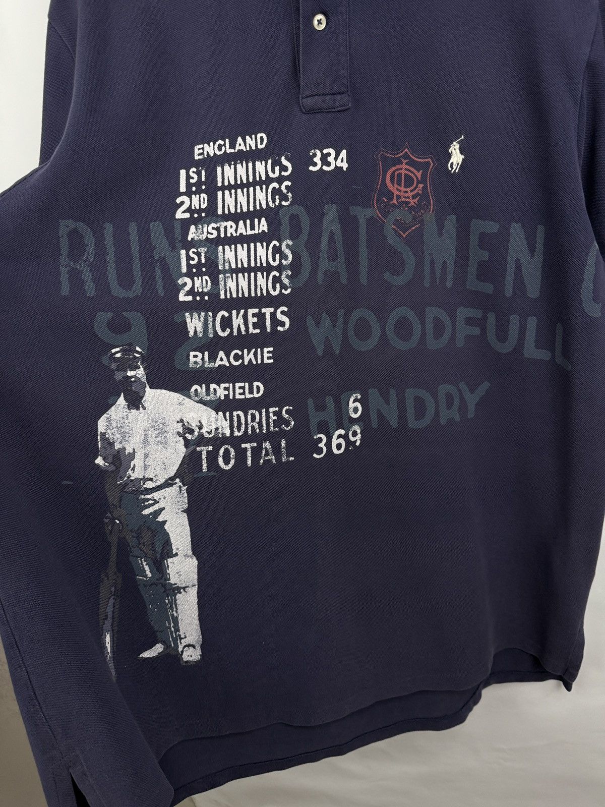 Polo Ralph Lauren 🏏 🇺🇸 Vintage 90s Polo Ralph Lauren Cricket Polo Te Chief Keef Size US XXL / EU 58 / 5 - 4 Thumbnail