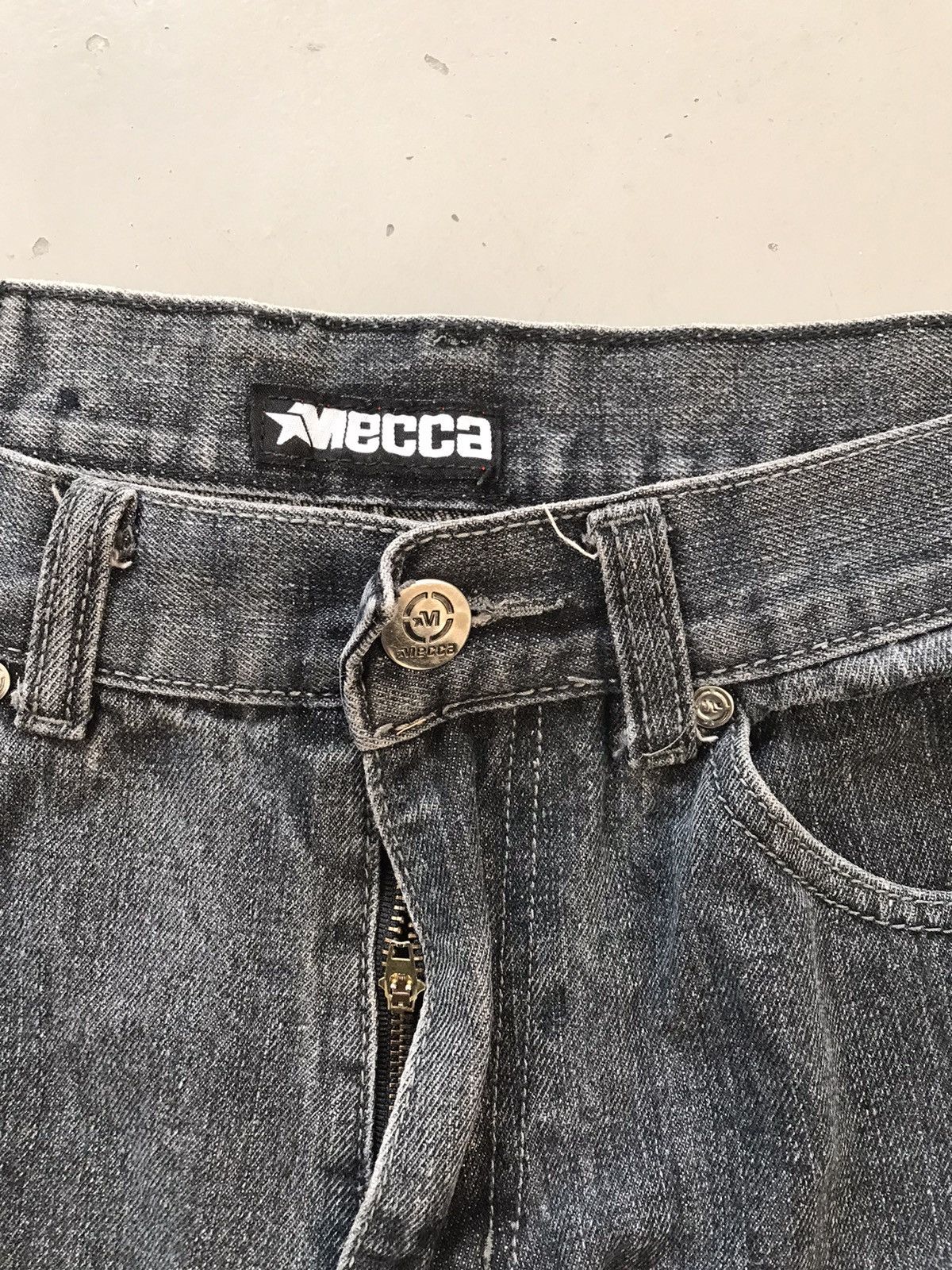 Mecca × Vintage Vintage 90s Mecca black jort Size US 30 / EU 46 - 3 Thumbnail