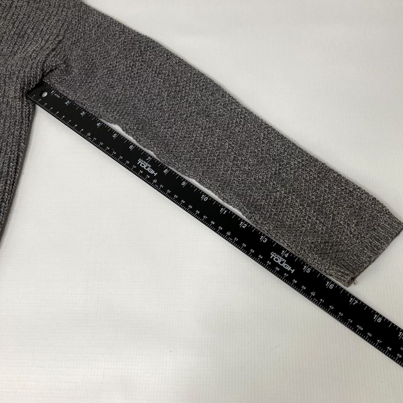Anthropologie Anthropologie Pins and Needles Womens Gray Small Knit Lace Trim Sweater Tunic Size S / US 4 / IT 40 - 5 Thumbnail