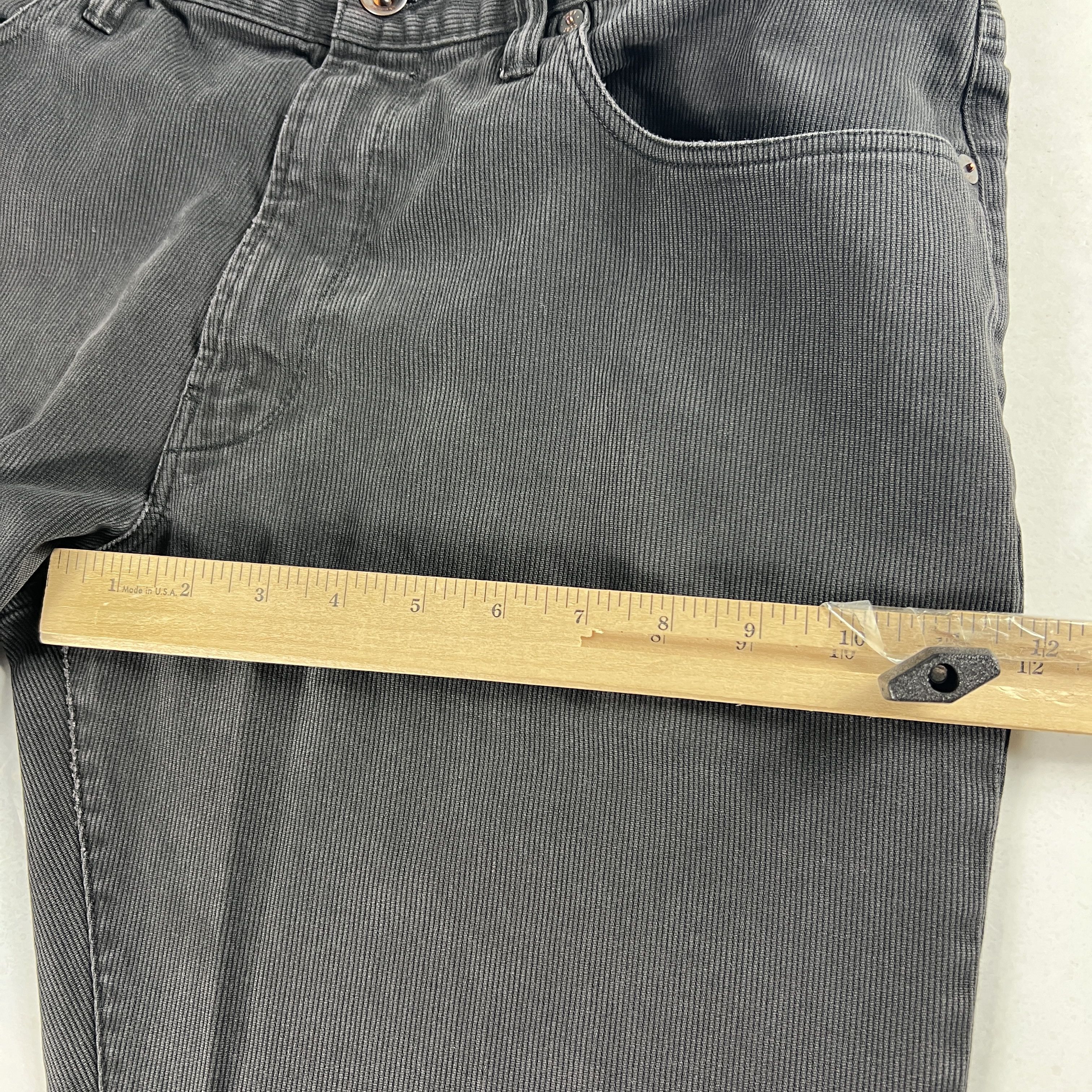 Todd Snyder Todd Snyder Corduroy Pants Slim Fit Baby Cord Black Faded Size US 34 / EU 50 - 22 Thumbnail