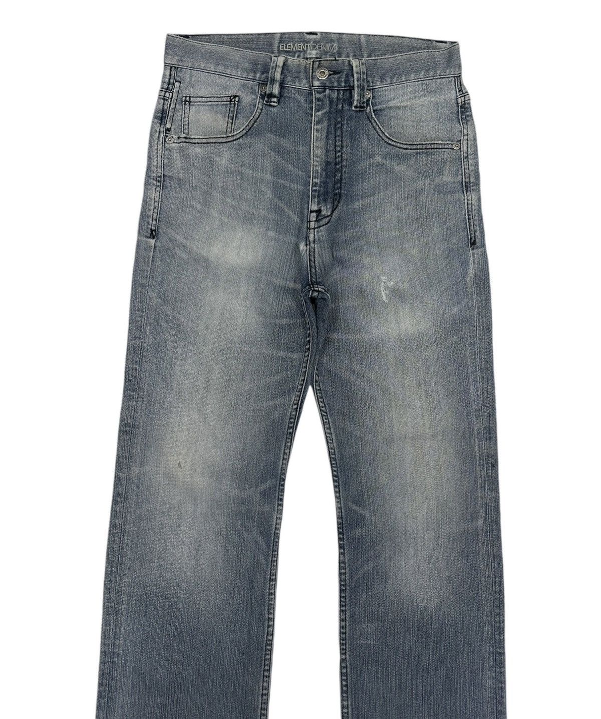 Element × Tornado Mart VINTAGE ELEMENT CLAW MARK DISTRESSED DENIM JEANS Size US 30 / EU 46 - 3 Thumbnail