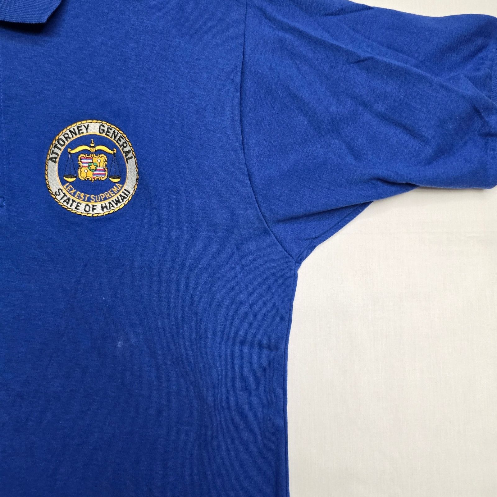 Vintage Vintage State Hawaii Department Attorney General Polo Shirt Size US M / EU 48-50 / 2 - 3 Thumbnail