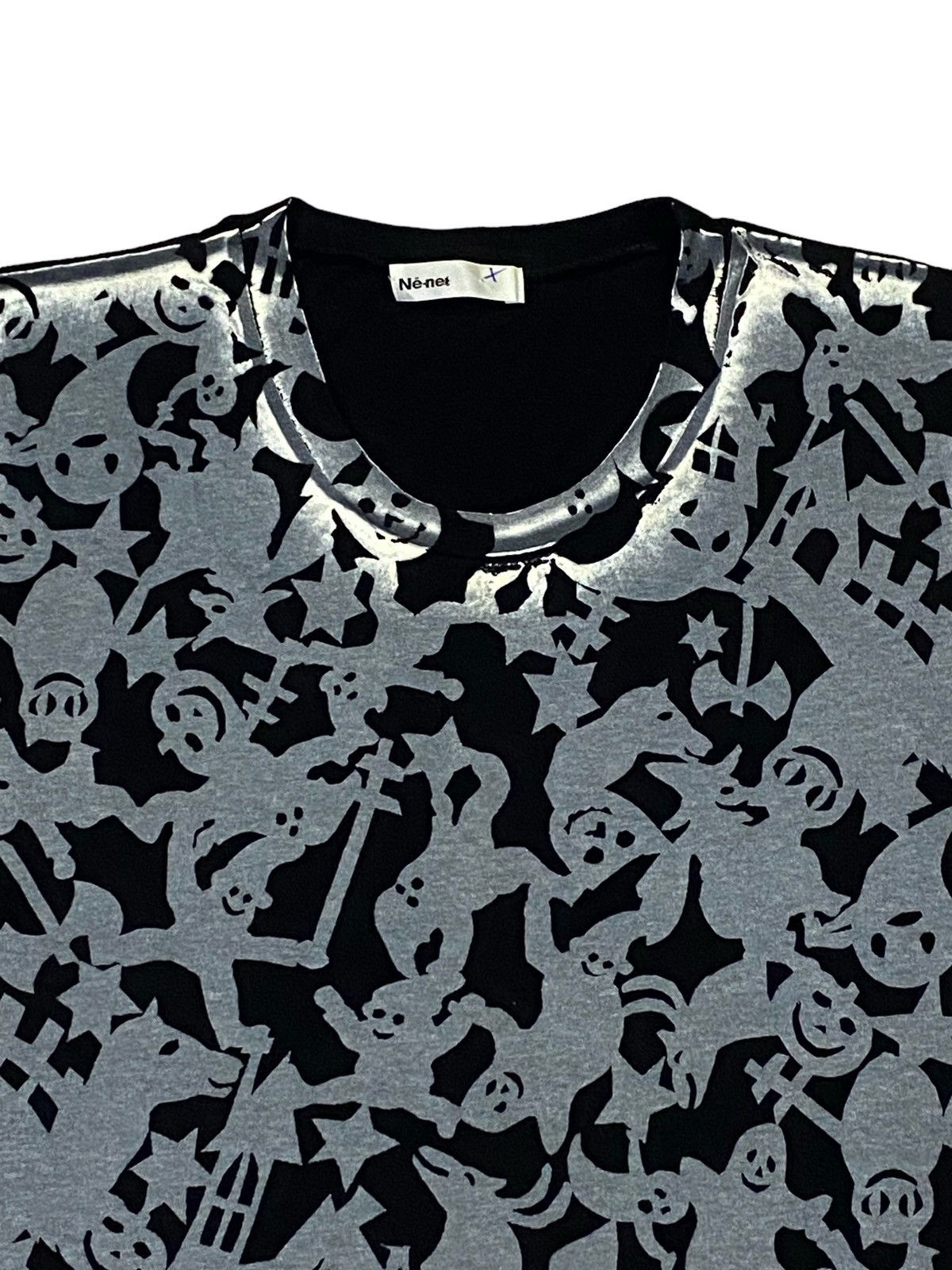 Issey Miyake × Japanese Brand × Ne-Net Ne-Net By Issey Miyake Typography Shirt Size US M / EU 48-50 / 2 - 11 Thumbnail