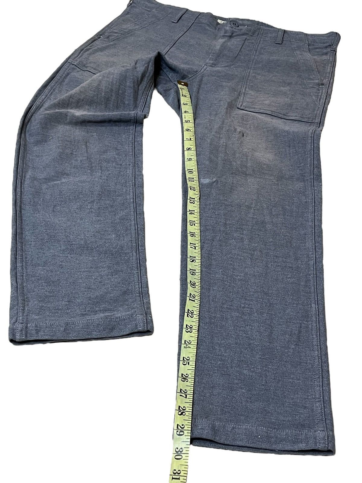 FOB Factory JAPANESE BRAND FOB FACTORY MADE IN JAPAN BAKER PANTS Size US 33 - 13 Thumbnail
