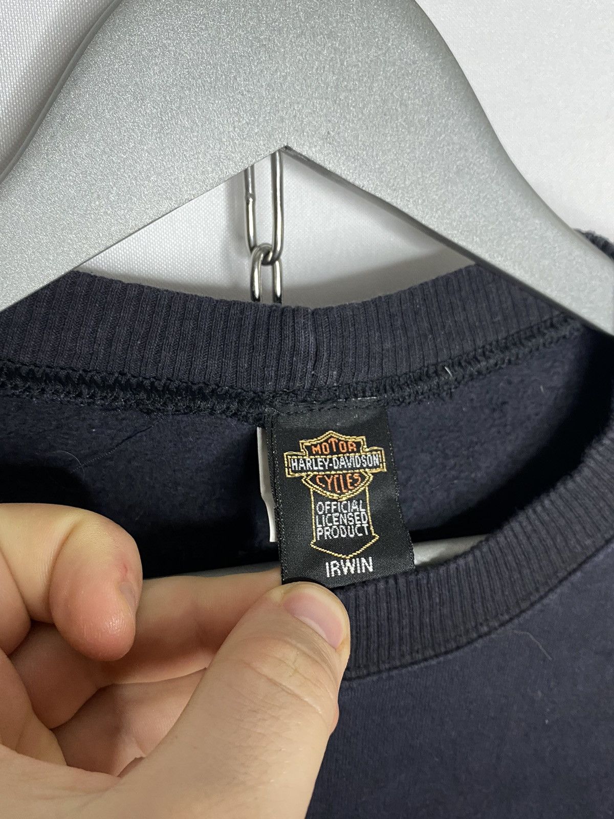 Vintage 🏍️Vintage Rare Harley Davidson “Follow No One” Sweatshirt🏍️ Size US L / EU 52-54 / 3 - 5 Thumbnail