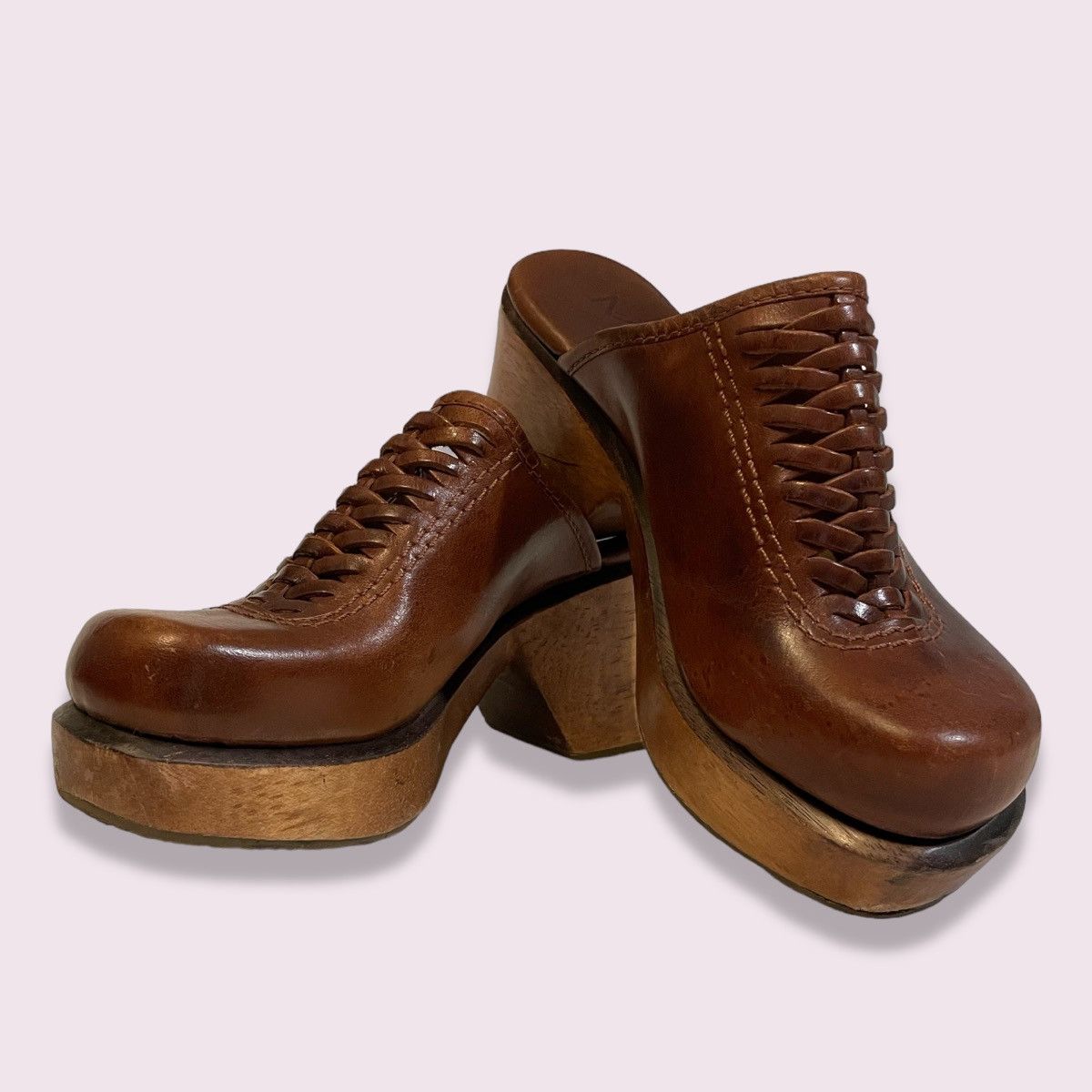 1990’s MIA Leather Clogs