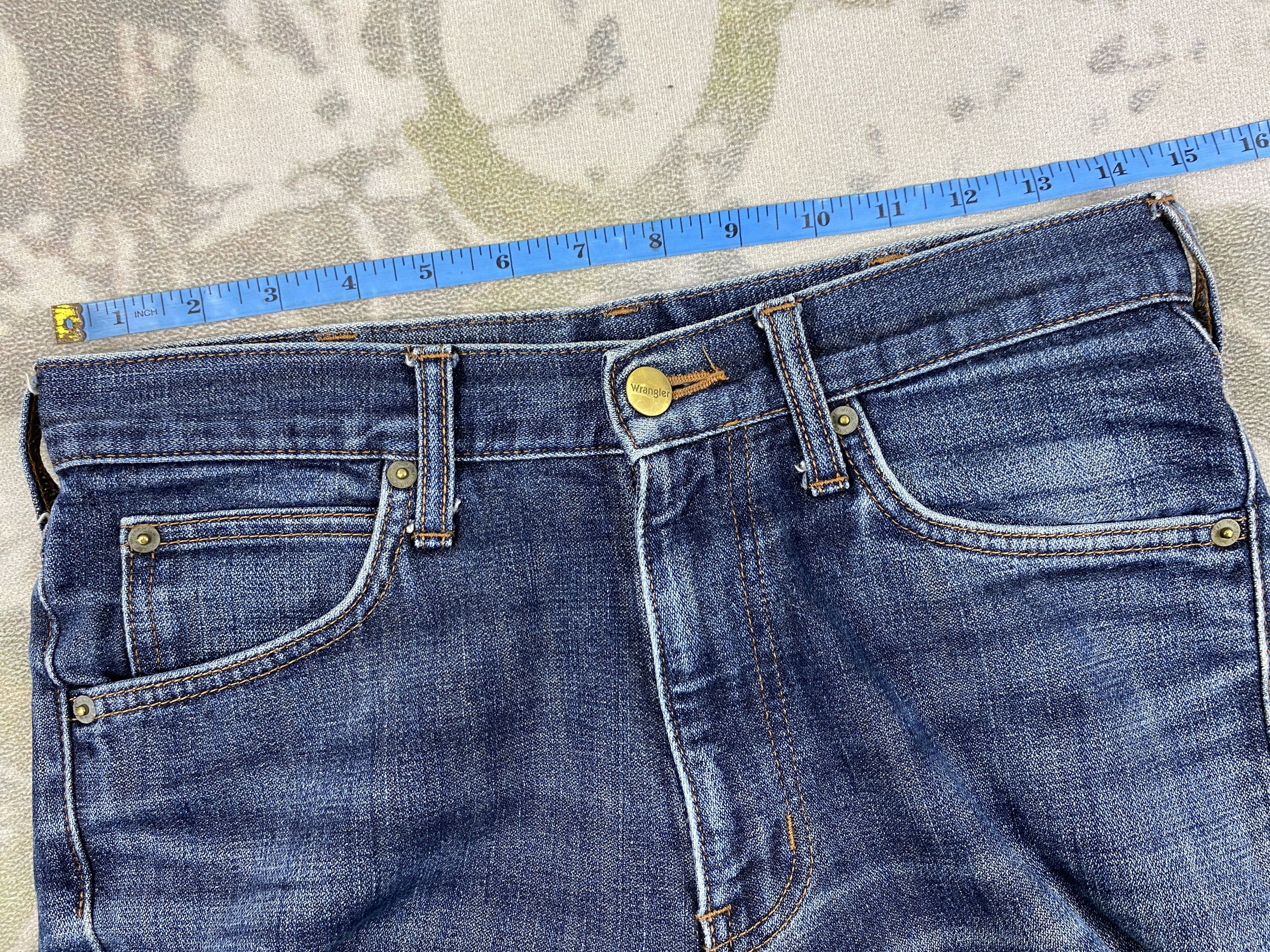 If Six Was Nine Vintage Wrangler Flare Boot Cut Jeans 29x29 Denim- JN3690 Size US 29 - 5 Thumbnail