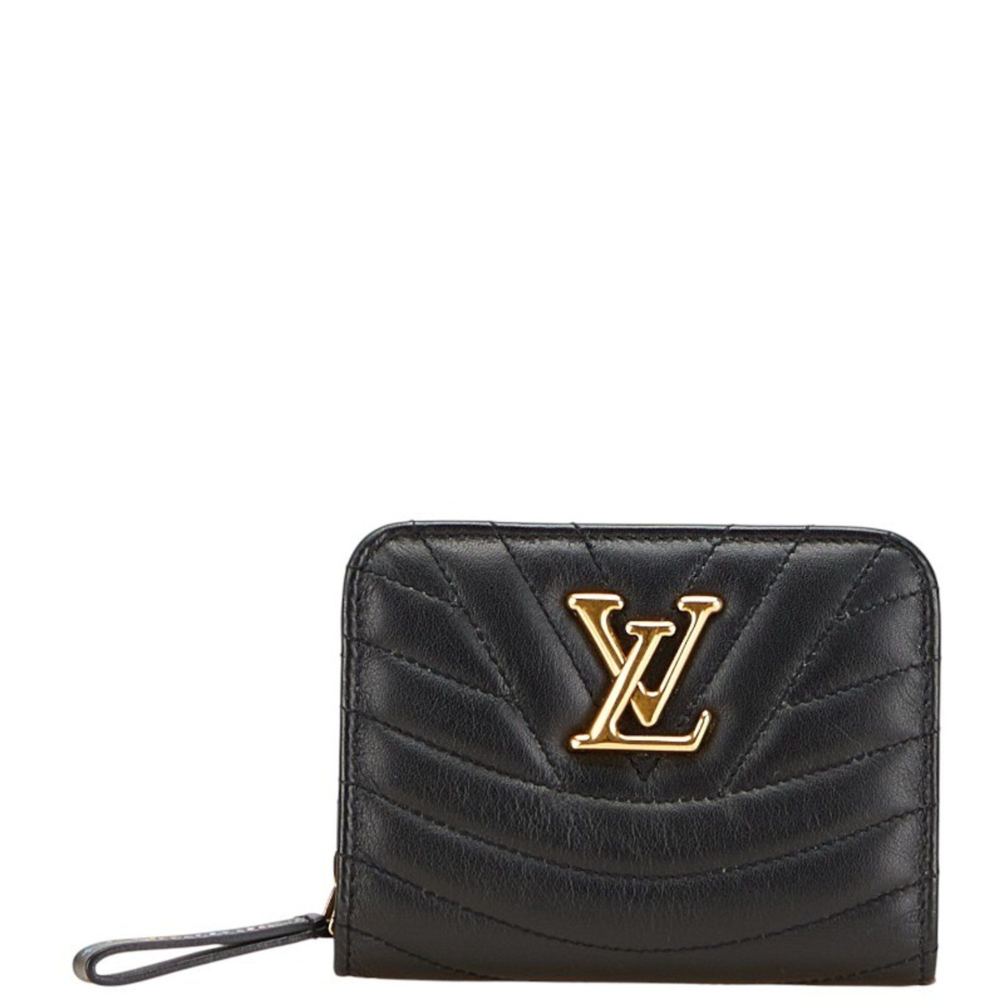 Louis Vuitton Louis Vuitton New Wave Gypt Compact Wallet Bifold M63789 Black Leather Women's LOUIS VUITTON Size ONE SIZE - 1 Thumbnail