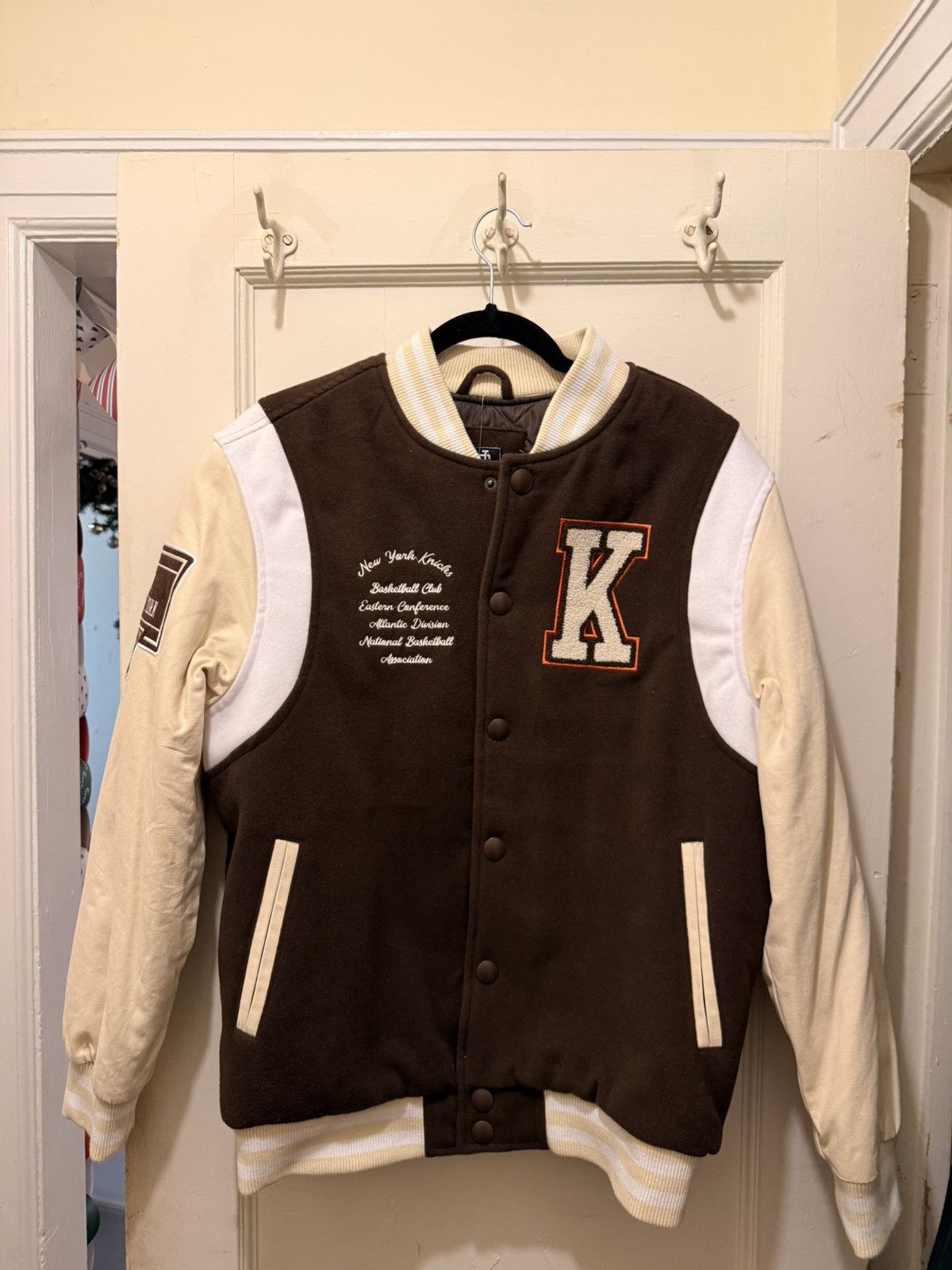 Urban Outfitters New York Knicks Varsity Jacket Size US S / EU 44-46 / 1 - 1 Thumbnail
