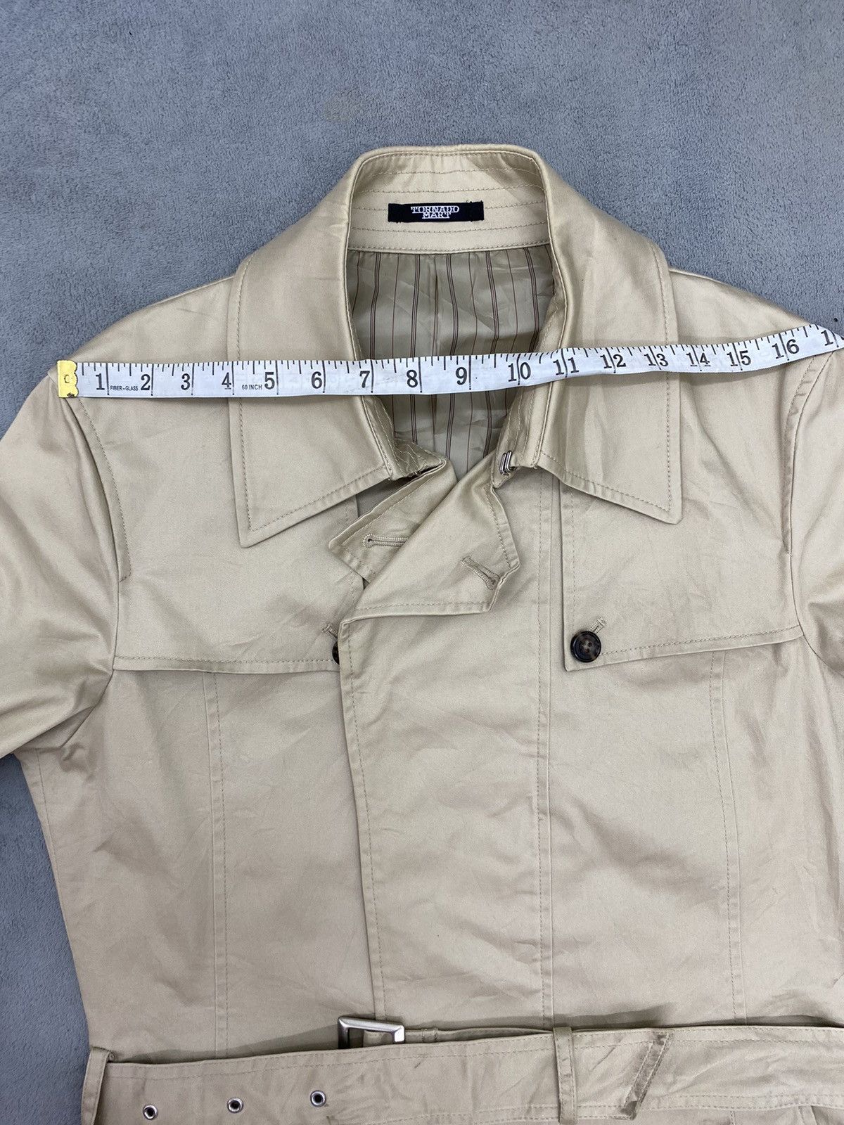 Tornado Mart (S)TORNADO MART TRENCH COAT Size L / US 10 / IT 46 - 17 Thumbnail