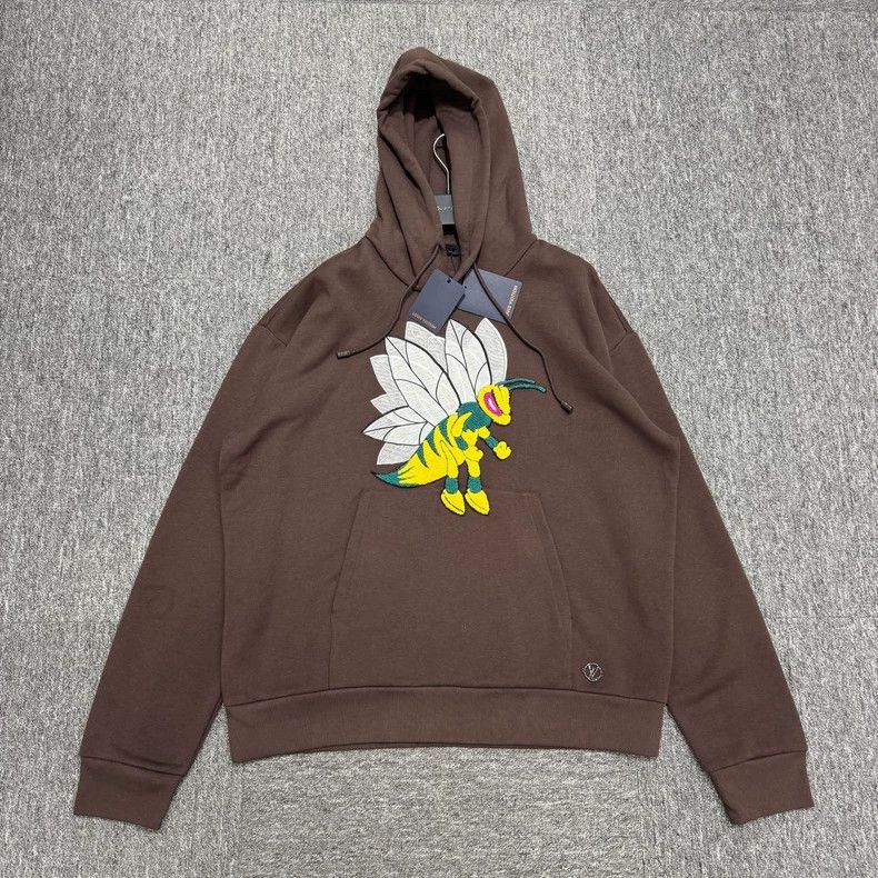 Louis Vuitton Louis Vuitton Organza embroidered Burt's Bees hooded sweats Size US XL / EU 56 / 4 - 1 Thumbnail