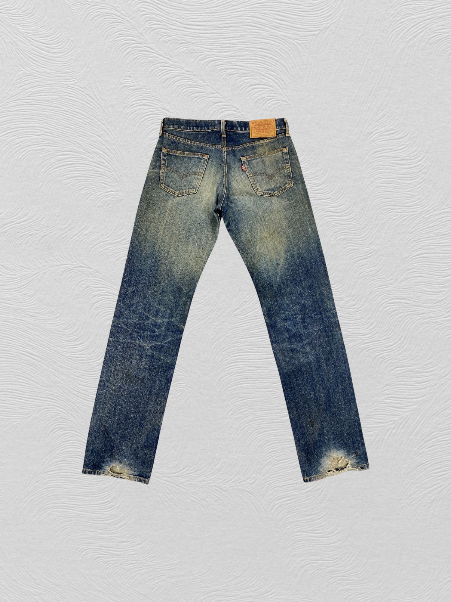 Levi's Earth Tone Vintage Levi's 522 Jeans 32x35.5 Denim -JN2036 Size US 32 / EU 48 - 2 Thumbnail