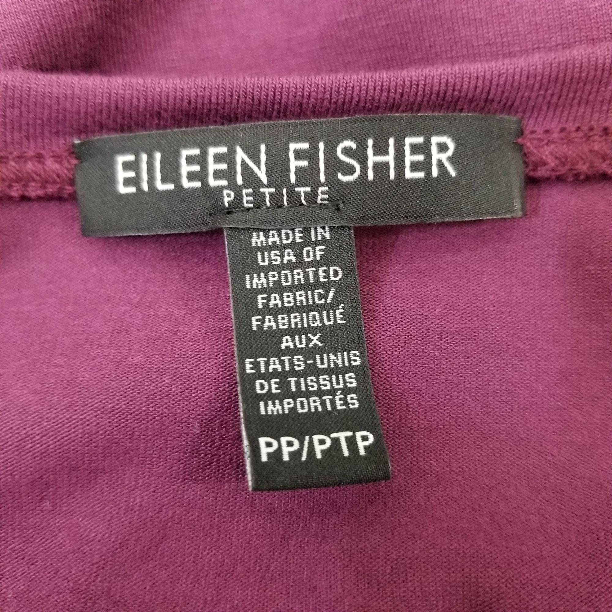 Eileen Fisher Eileen Fisher PP Purple Dress Elbow Sleeve Petite XS Stretch Size XS / US 0-2 / IT 36-38 - 6 Thumbnail