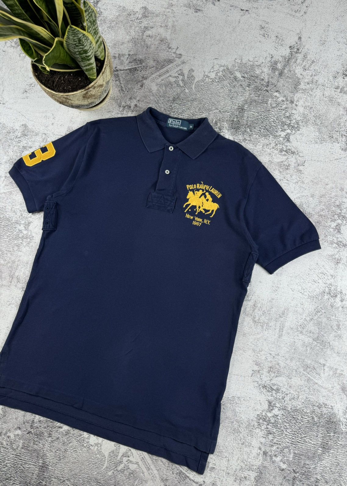 Polo Ralph Lauren Polo Ralph Lauren Chief Keef Big Pony Hip Hop T Shirt Tee Size US M / EU 48-50 / 2 - 3 Thumbnail