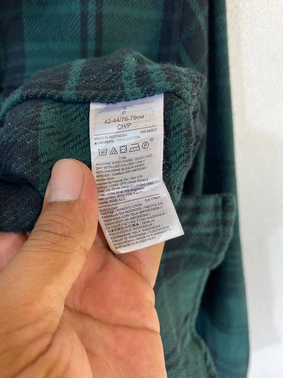 Flannel gap japanese brands flannel shirt nice design Size US S / EU 44-46 / 1 - 5 Thumbnail