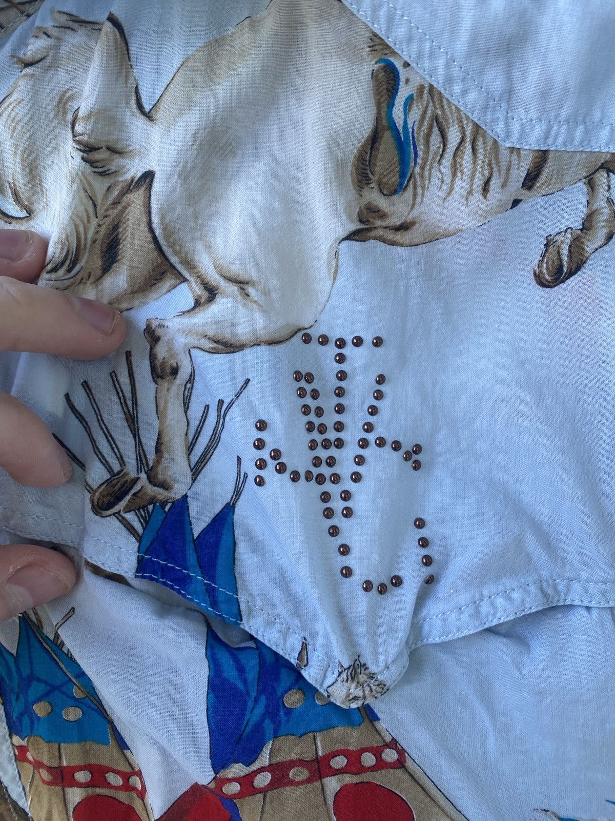 Versace Jeans Couture Versace jeans ultra rare indian shirt button up Size US XXL / EU 58 / 5 - 8 Thumbnail