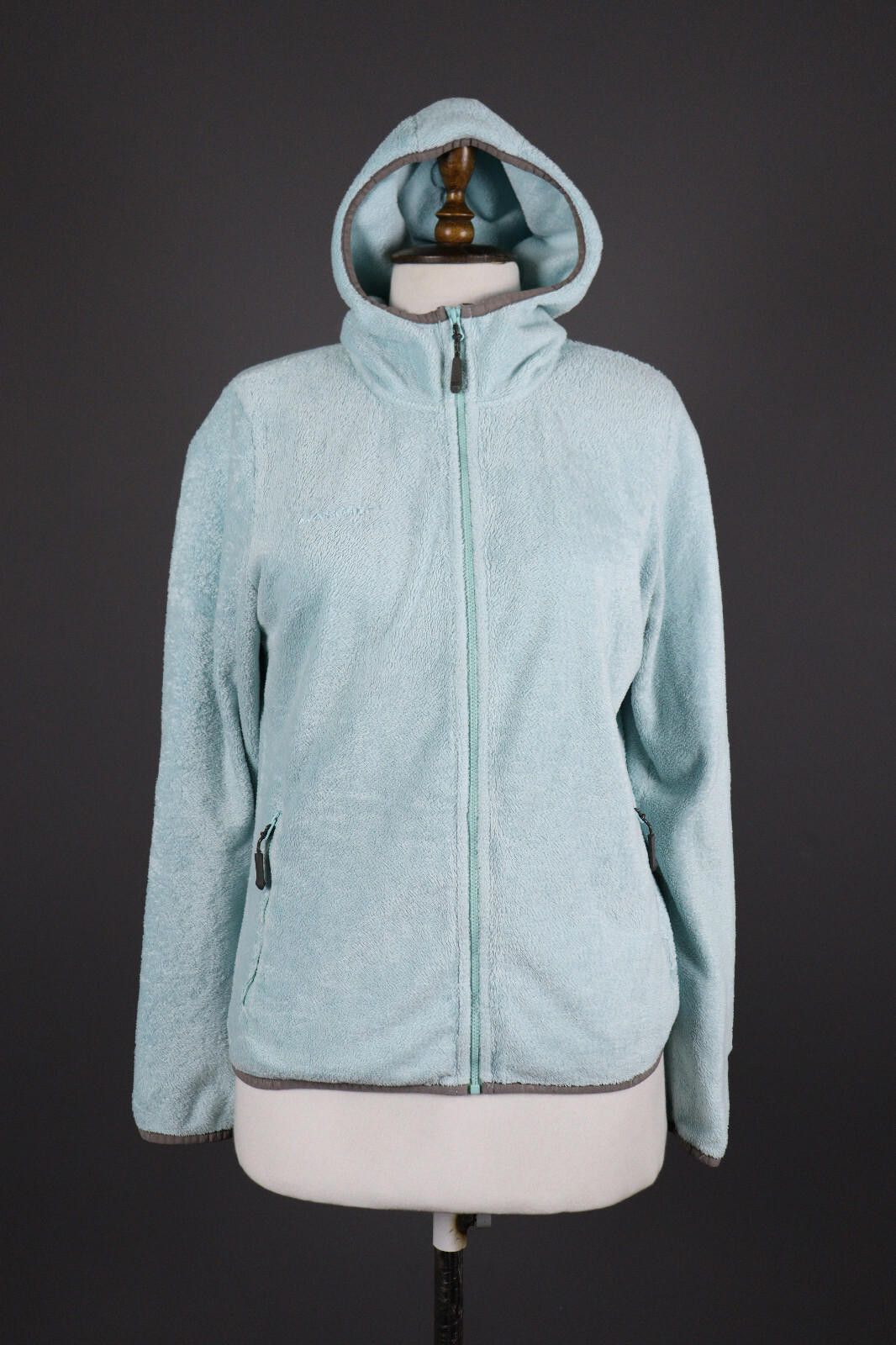 Mammut Mammut Blue Full Zip Hooded Soft Fleece Sweater Size L Size L / US 10 / IT 46 - 1 Thumbnail