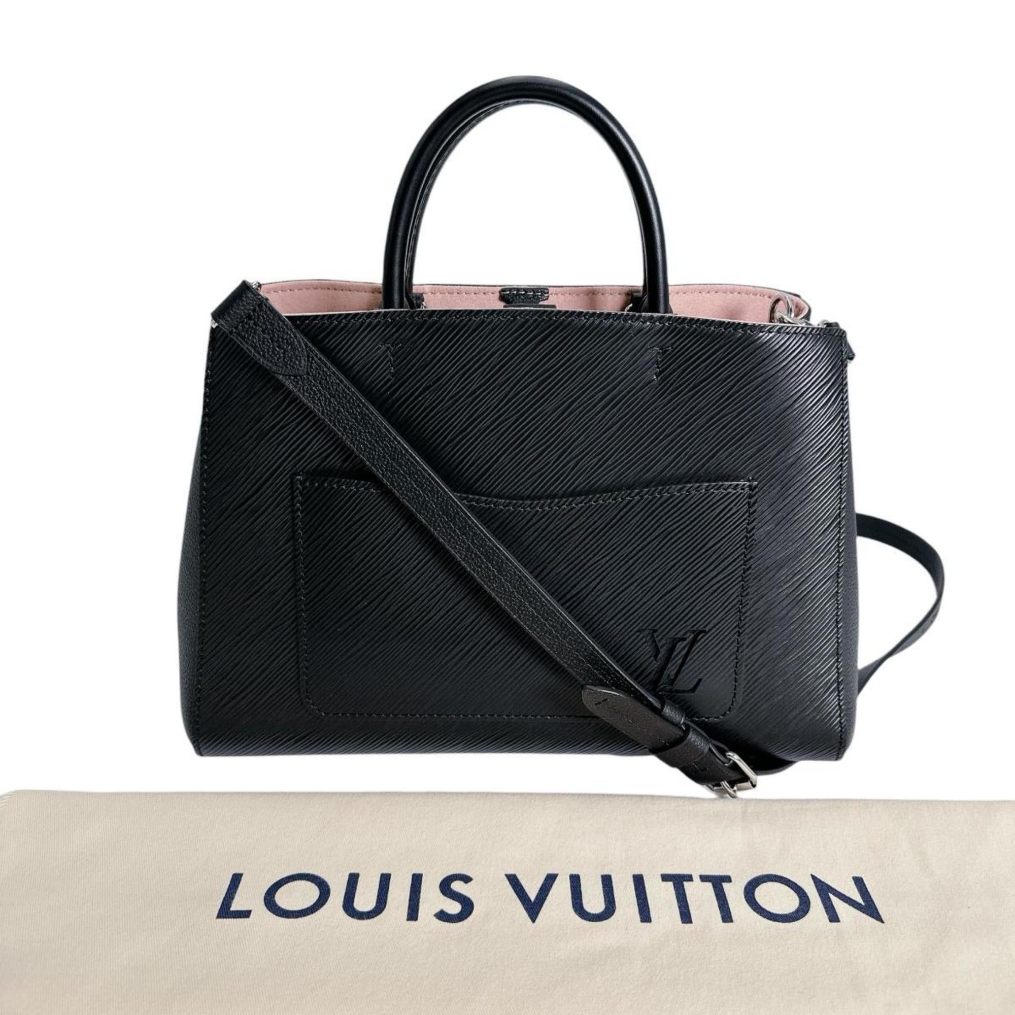 Louis Vuitton Louis Vuitton Marel Tote BB Epi Leather Handbag M59952 Black Size ONE SIZE - 1 Thumbnail