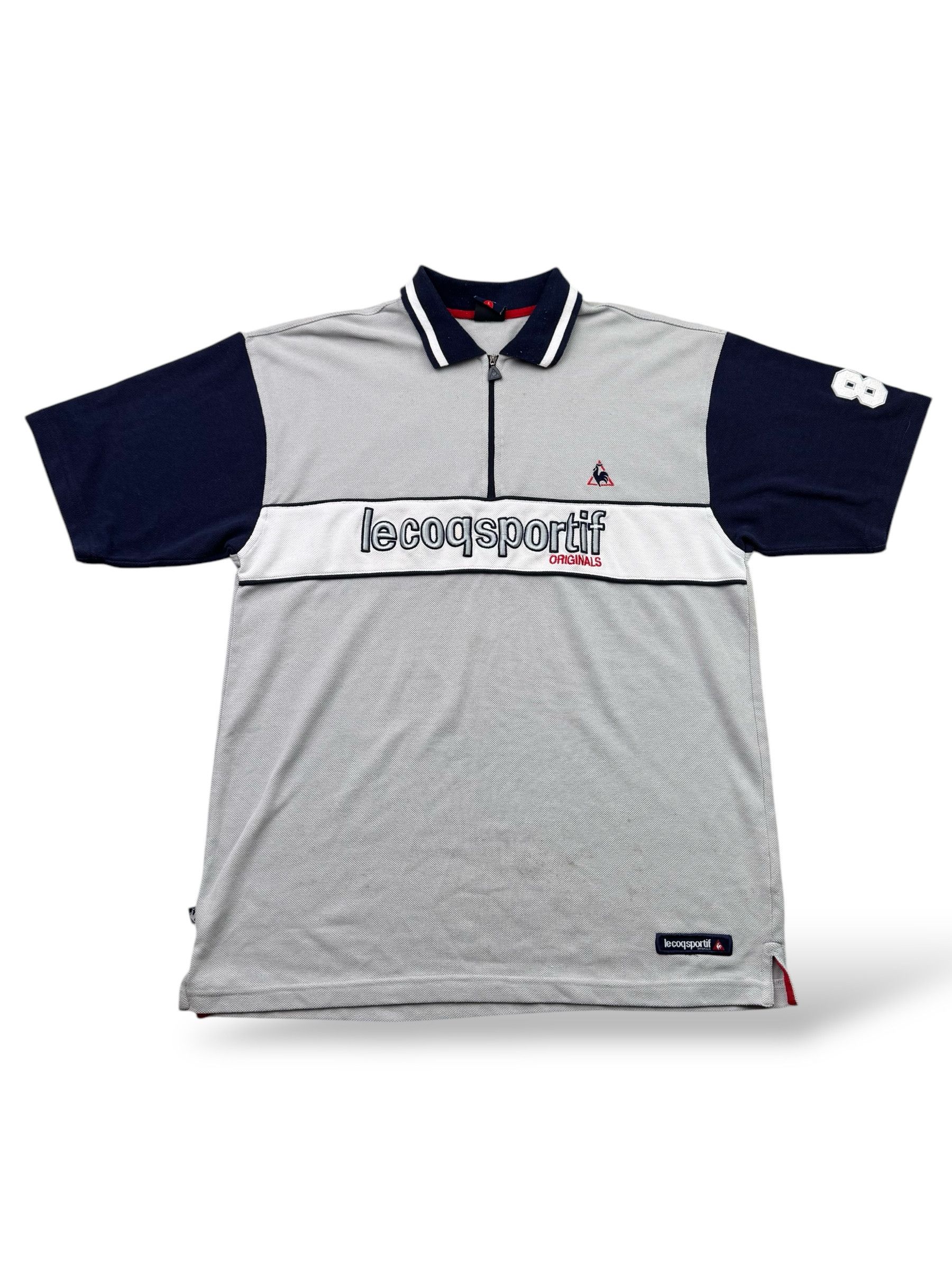 Le Coq Sportif Le Coq Sportif Vintage Polo T-Shirt W186(D10) Size US L / EU 52-54 / 3 - 1 Thumbnail