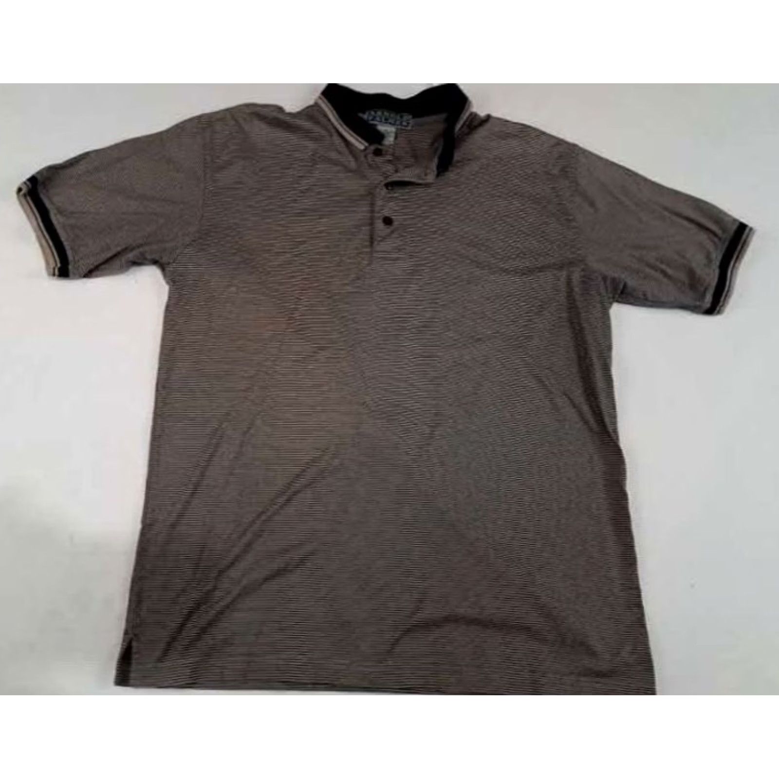 Vintage Arnold Palmer Polo Shirt Blue Striped Button-Up Short Sleeve M Men Size US M / EU 48-50 / 2 - 4 Thumbnail