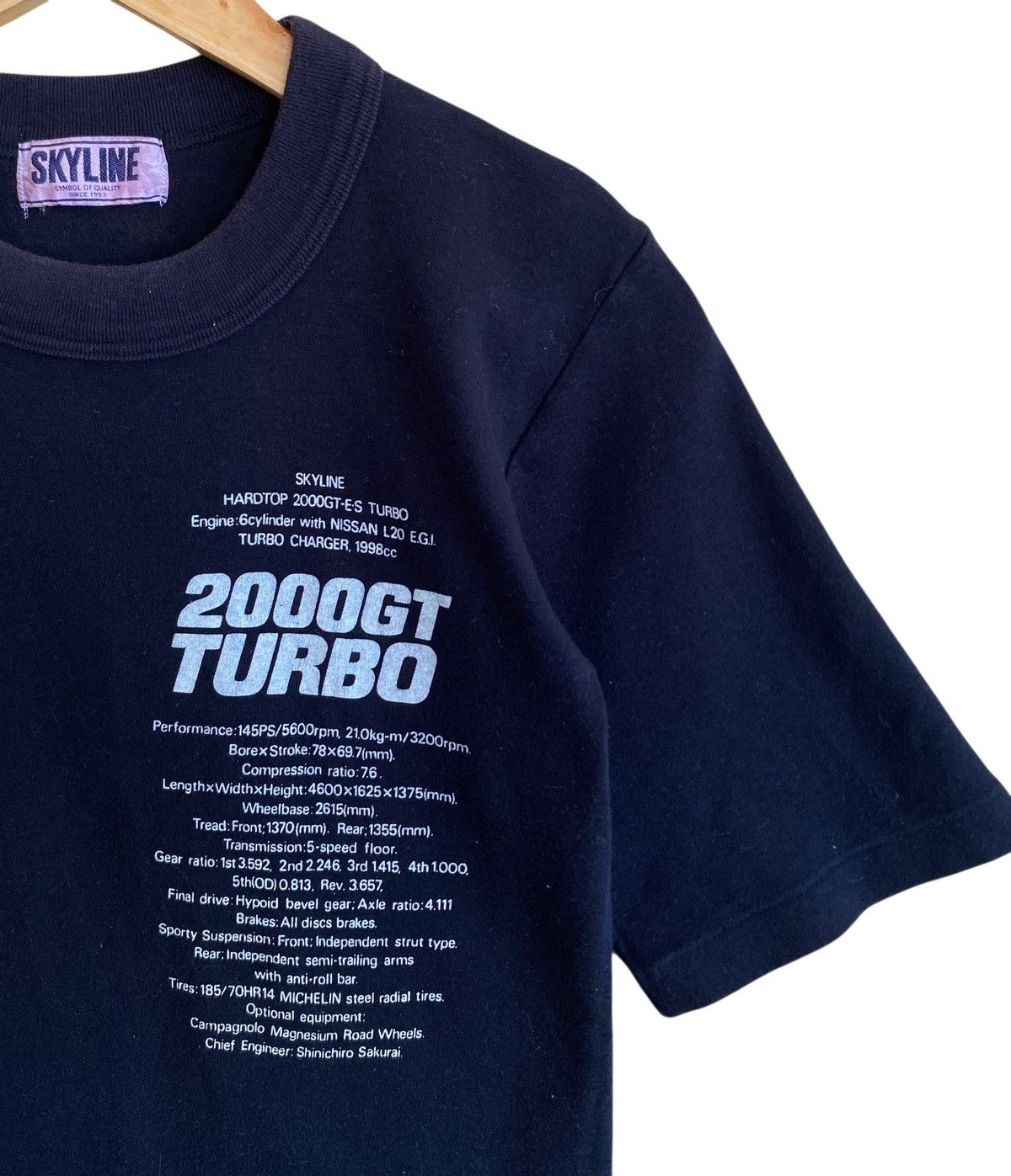 Vintage Vintage Brand Skyline Nissan Nismo T-shirt 1990s Size US M / EU 48-50 / 2 - 4 Thumbnail