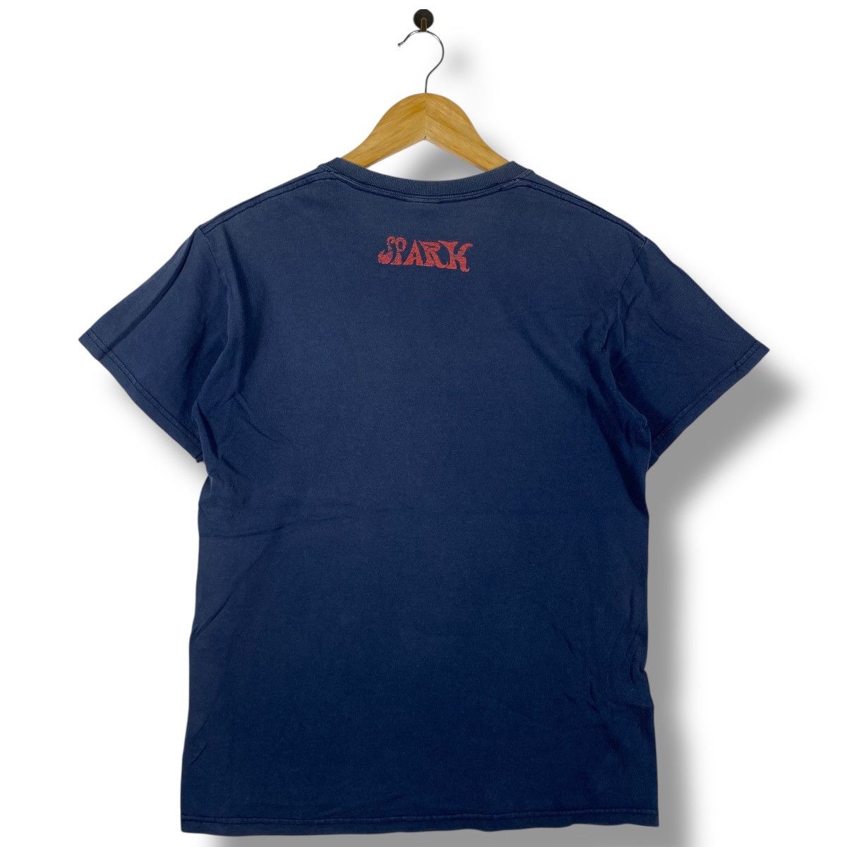 Vintage Vintage 90's SPARK No.1 Faded Logo Graphic Tee Shirt Size US M / EU 48-50 / 2 - 5 Thumbnail
