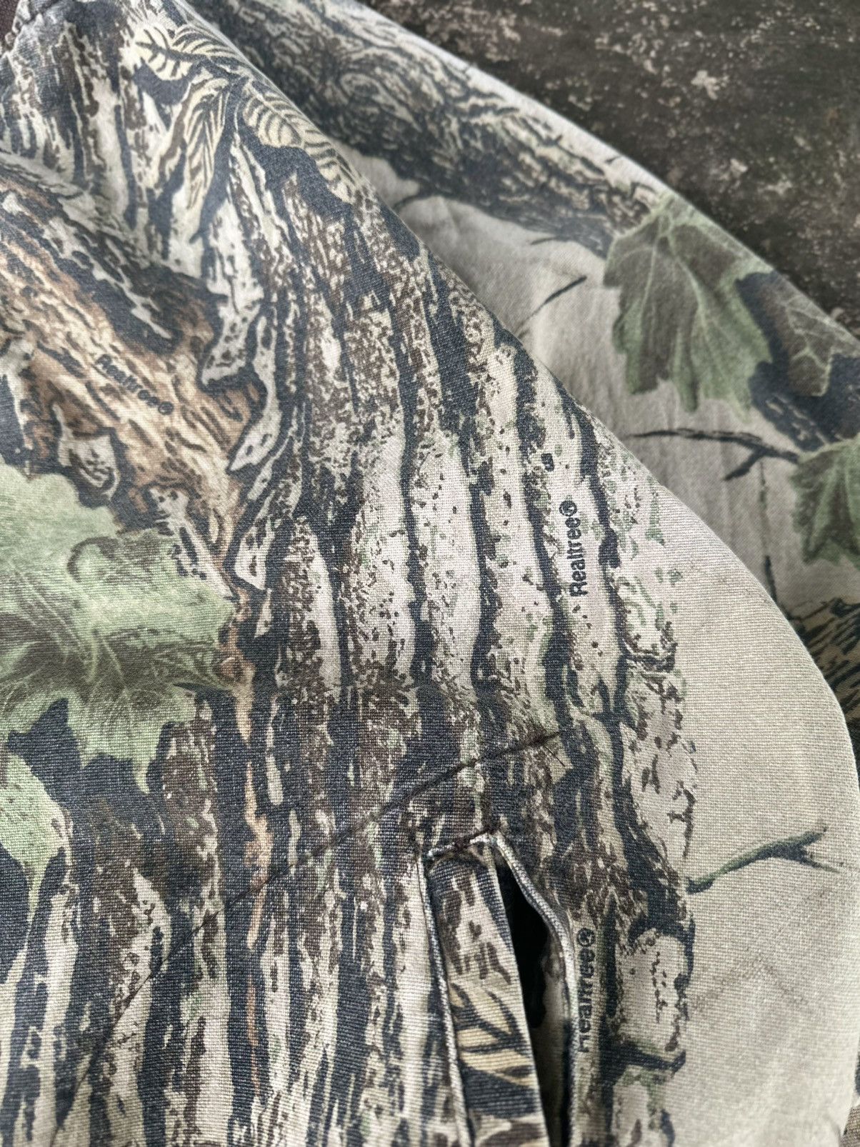 Mossy Oaks × Vintage Vintage 80s Y2K Mossy Oak Realtree Camo Rare Bomber Jacket Size US XL / EU 56 / 4 - 4 Thumbnail