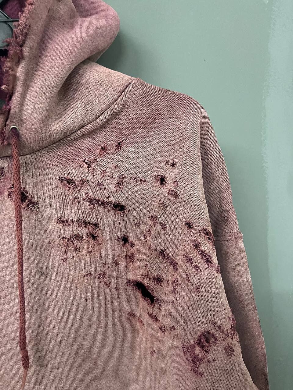 Vintage THRASHED SUN FADED SKATER BOY HOODIE Size US XL / EU 56 / 4 - 8 Thumbnail