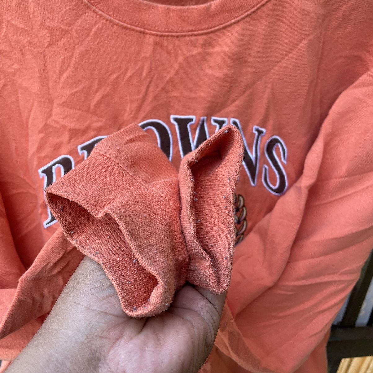 NFL × Vintage 🔥Vintage NFL Brown National Football League Sweatshirts Size US L / EU 52-54 / 3 - 5 Thumbnail