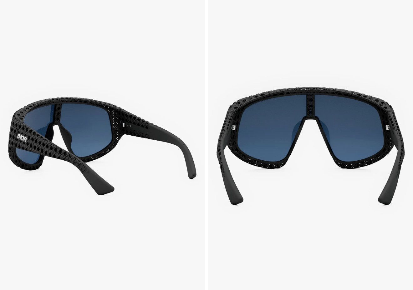 Dior Dior3D M1U Mask 3D Printed Shield Sunglasses Size ONE SIZE - 14 Thumbnail