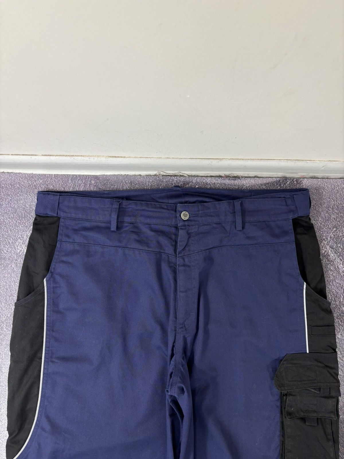 Other Engelbert Strauss Men’s Navy Black Workwear Cargo Shorts Size US 44 / EU 60 - 7 Thumbnail