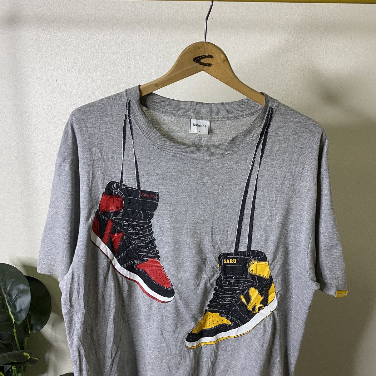 Vintage Y2K Kinetics Hanging Shoes Nike Air Jordan Style Streetwear Size US L / EU 52-54 / 3 - 2 Thumbnail