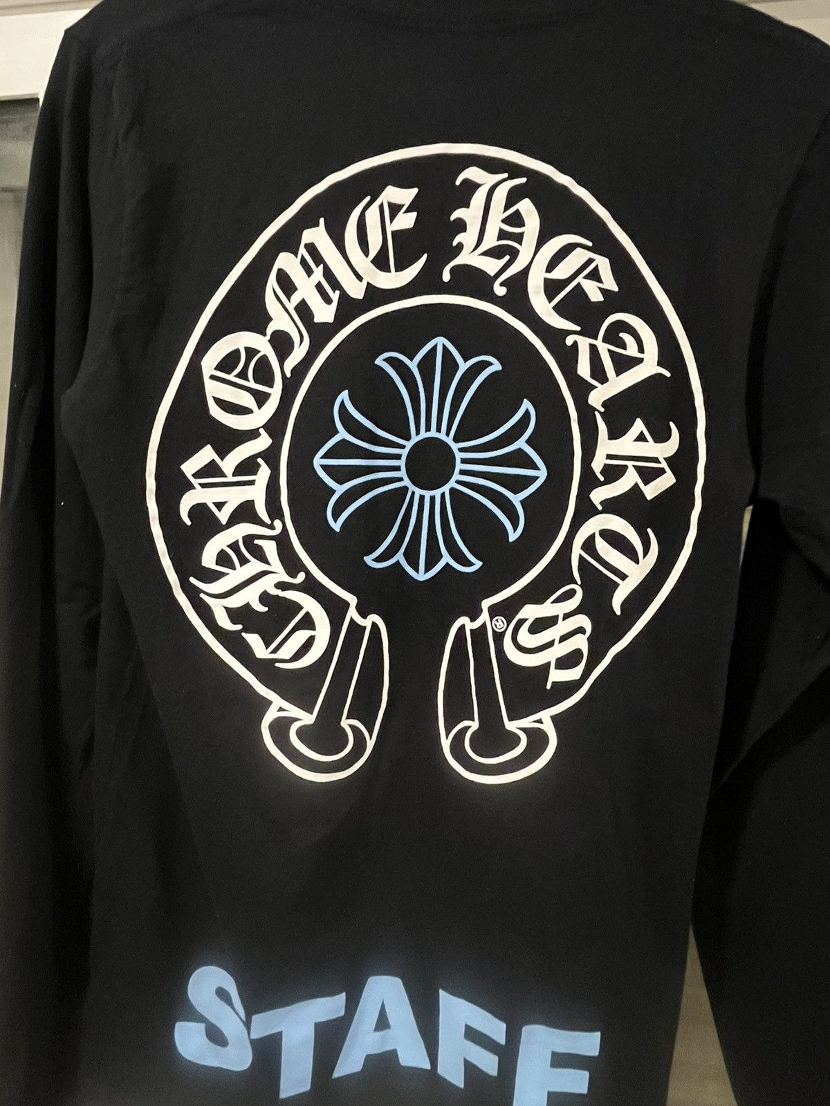 Chrome Hearts Chrome Hearts Staff Long Sleeve Blue Size US S / EU 44-46 / 1 - 9 Thumbnail