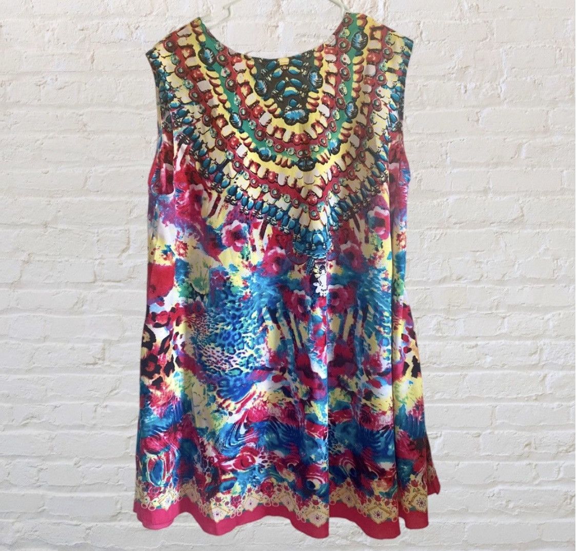Other CW CLASSICS SLEEVELESS TUNIC TANK TOP DRESS Size XL / US 12-14 / IT 48-50 - 7 Thumbnail